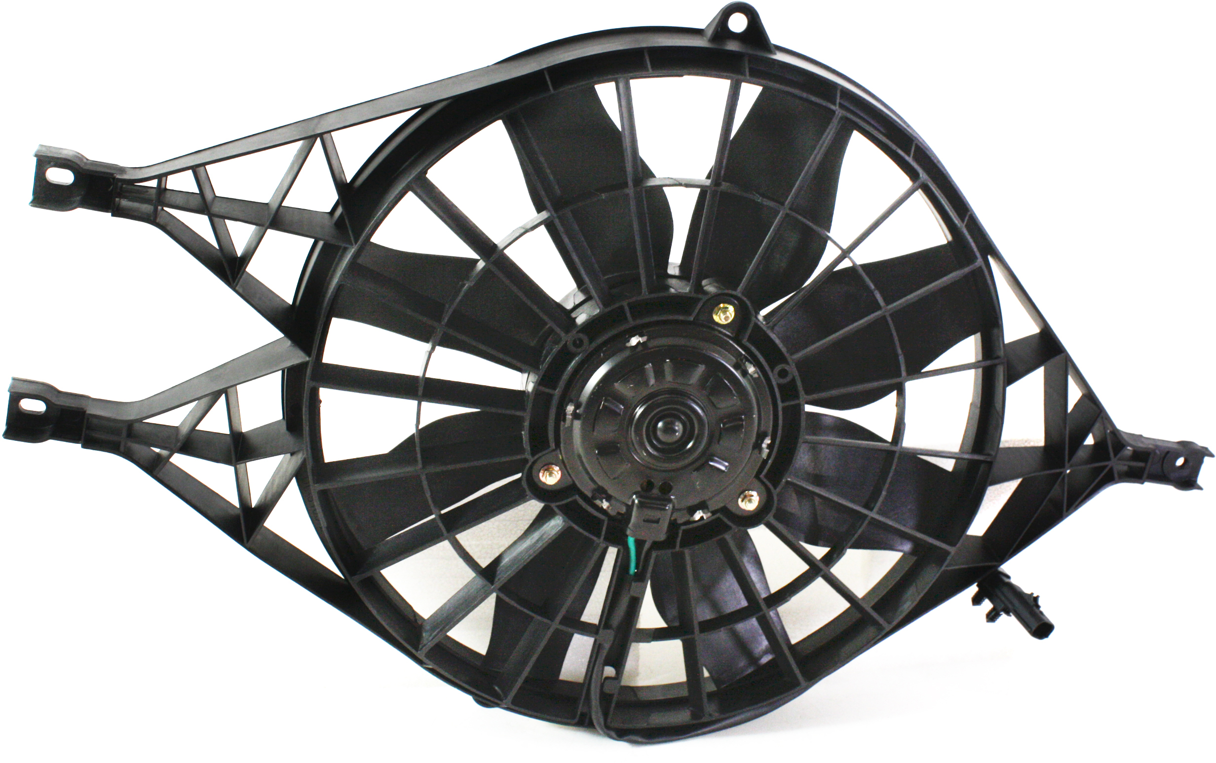 AM DURANGO 00-03 RADIATOR FAN ASSEMBLY Single Fan SKU REPD160905 Partslink CH3115135 OEM 52028939AD 52028939AE