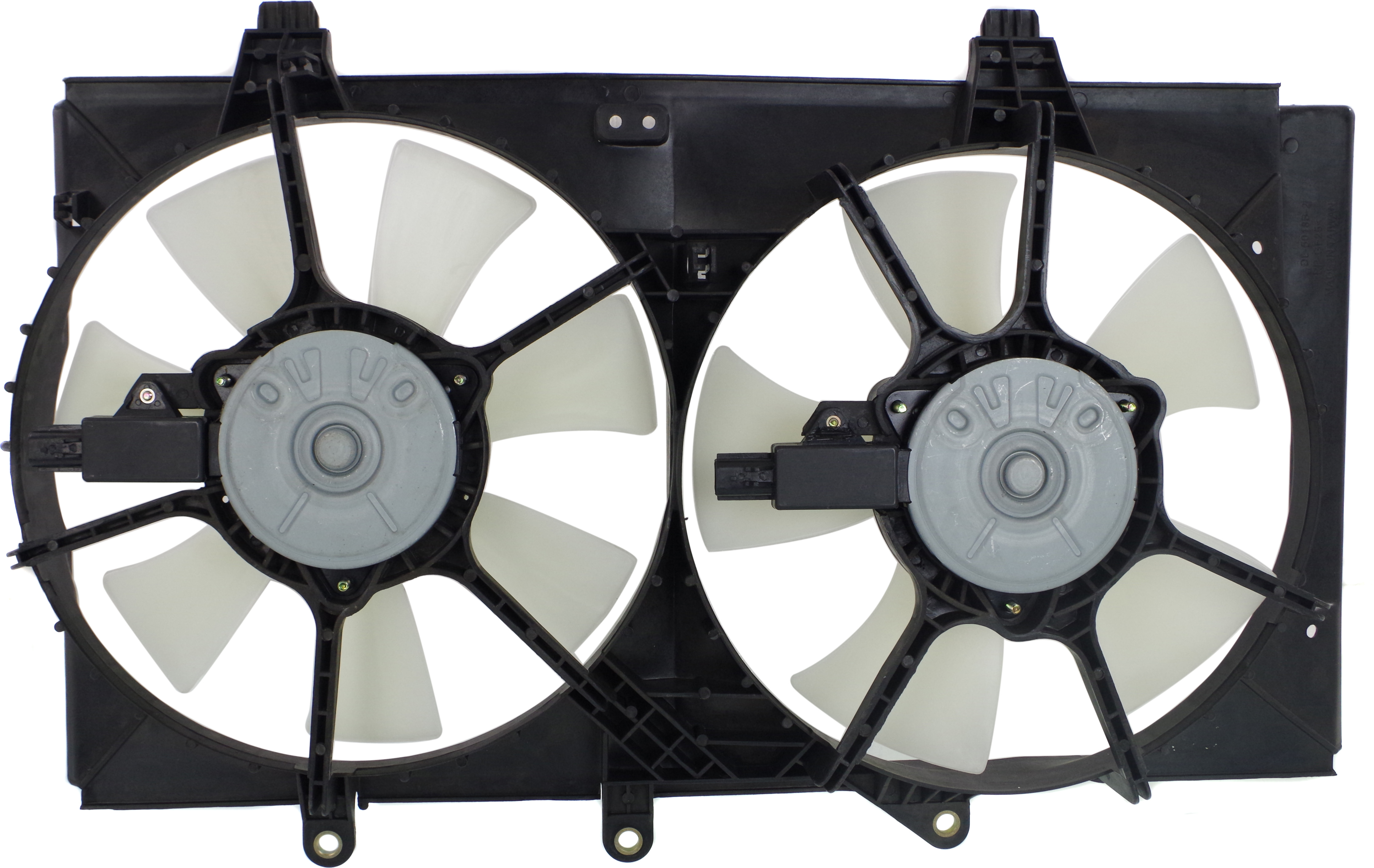 AM NEON 01-03 RADIATOR FAN ASSEMBLY Dual Fan 2.0L Eng. 4 Speed Automatic SKU REPD160916 Partslink CH3115130 OEM 5019212AA 5019208AA 5019210AA