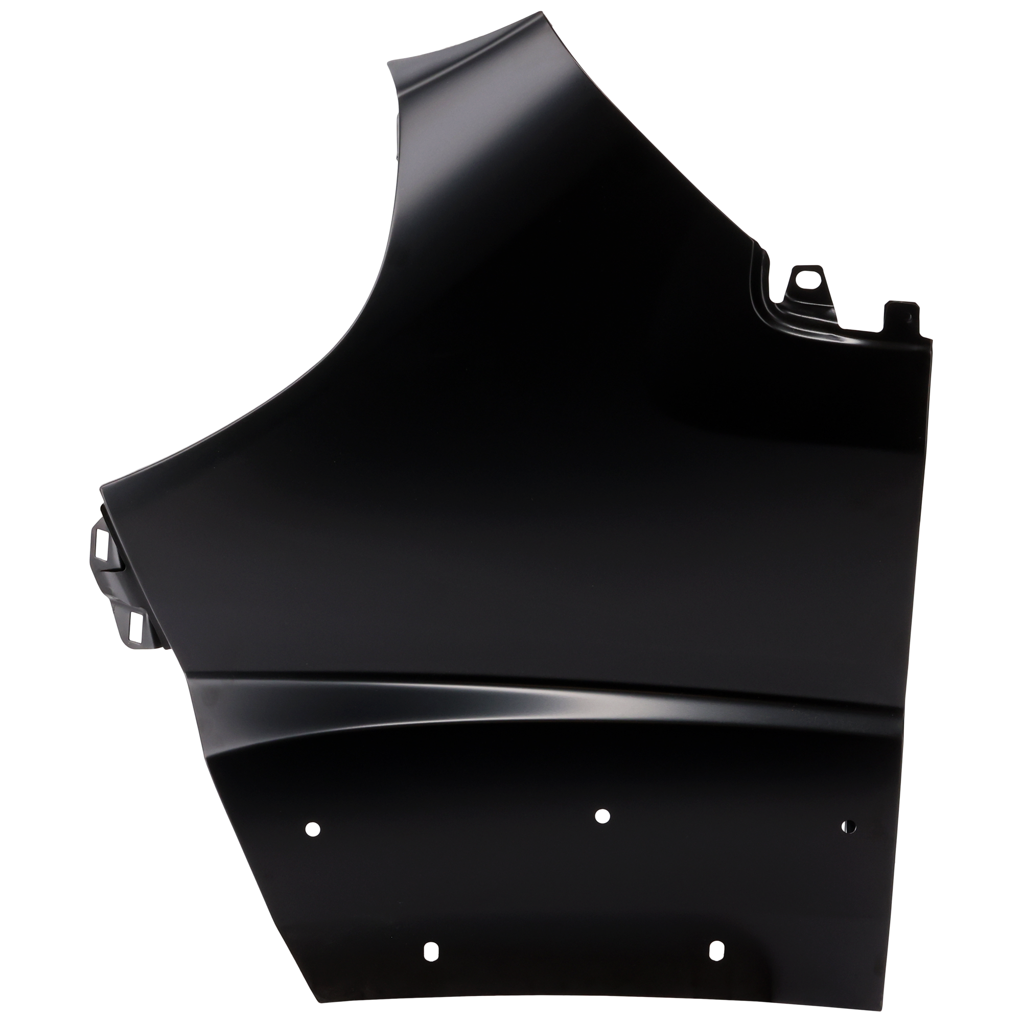 AM PROMASTER VAN 14-22 FRONT FENDER LH Primed Steel w Molding Hole SKU REPD220146 Partslink CH1240286 OEM 68213478AB