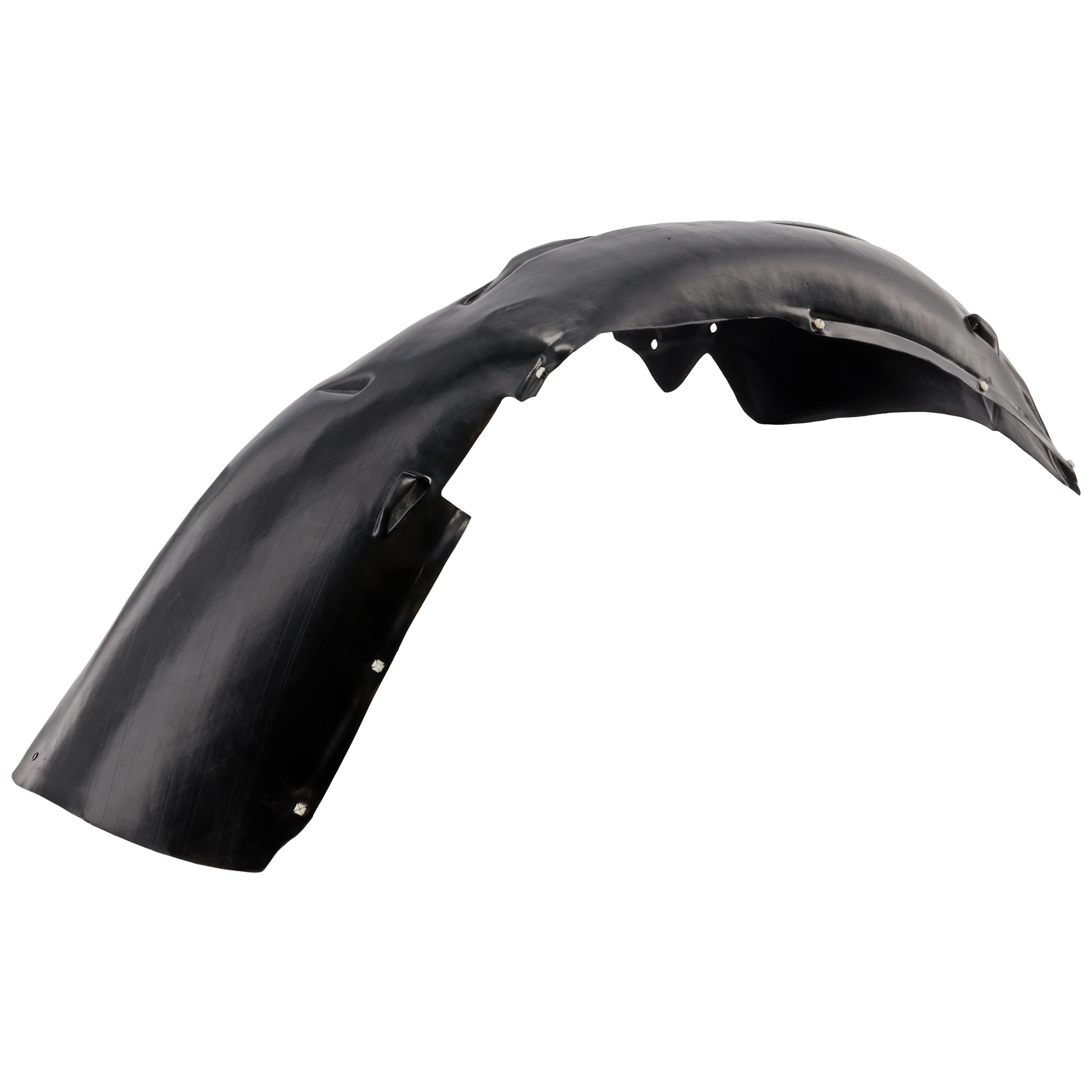 AM GRAND CARAVAN 08-20 TOWN AND COUNTRY 08-16 FRONT FENDER LINER LH Plastic Vacuum Form SKU REPD222108 OEM 5113095AC PFM