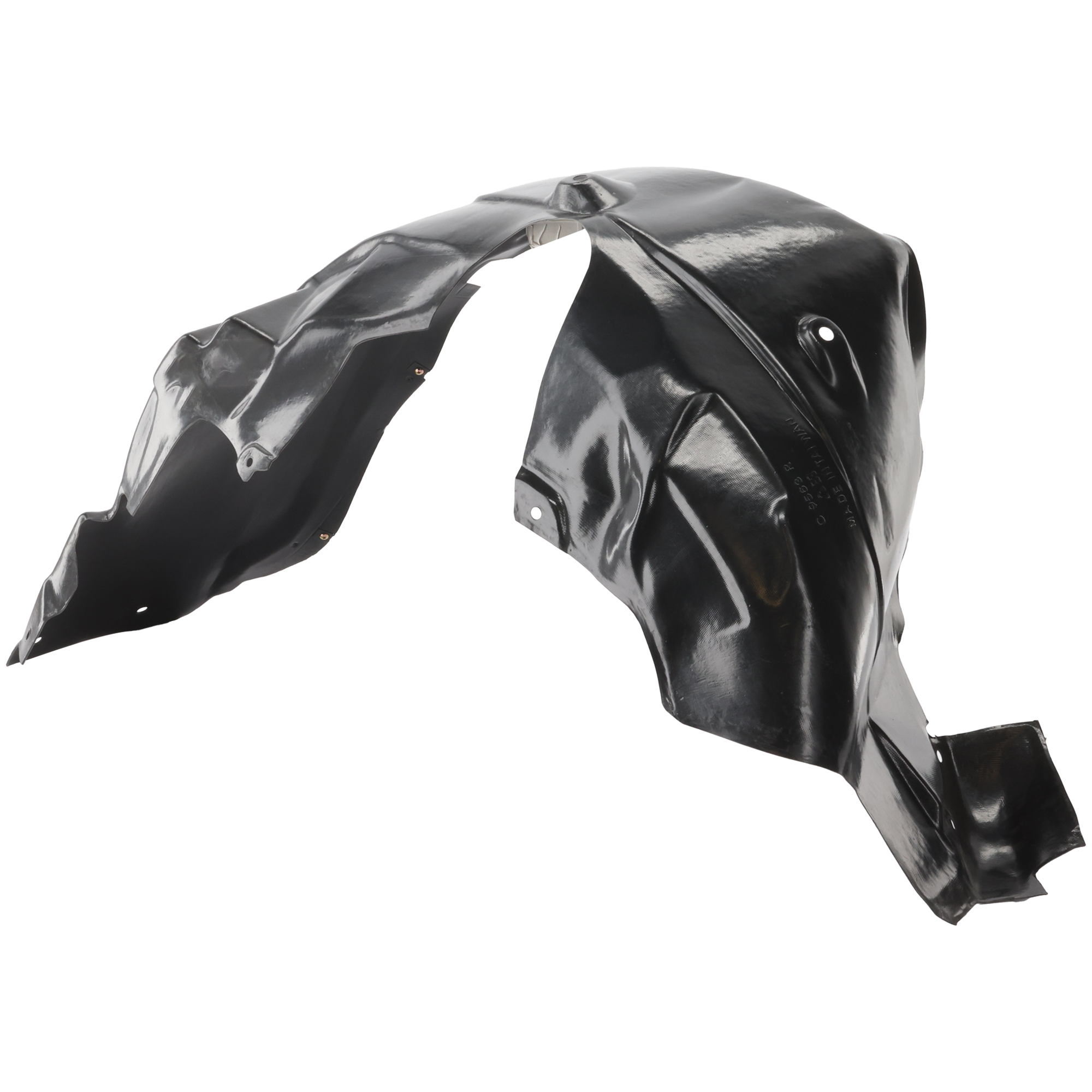 AM AVENGER 11-14 FRONT FENDER LINER RH Plastic Vacuum Form SKU REPD222123 Partslink CH1249159 OEM 5008914AF