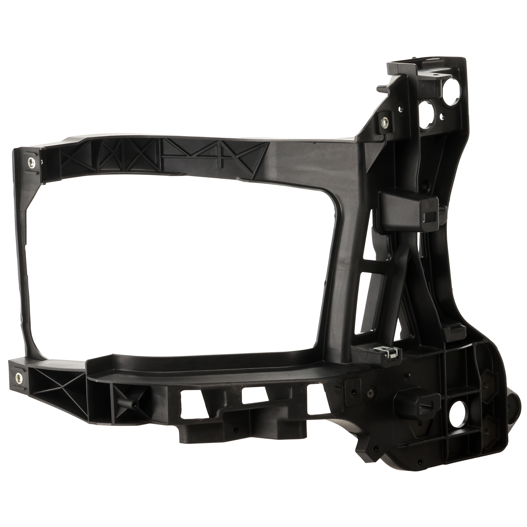 AM RAM FULL SIZE P U 13-18 RADIATOR SUPPORT RH Side panel Plastic w o Headlamp Bracket Includes 19-24-1500 Classic SKU REPD251503 Partslink CH1225257 OEM 68222828AA
