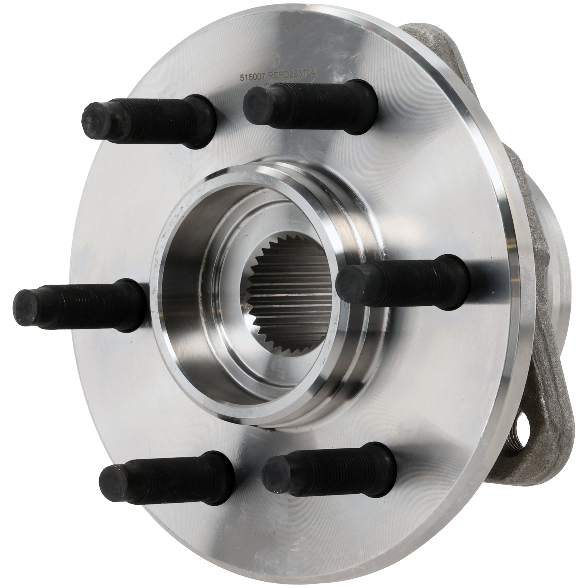 AM DAKOTA 97-04 FRONT HUB ASSEMBLY RH=LH 6 Studs 6 x 114.3 mm Bolt Pattern 3 Bolt Modified Triangular SKU REPD283704 OEM 52069361AC