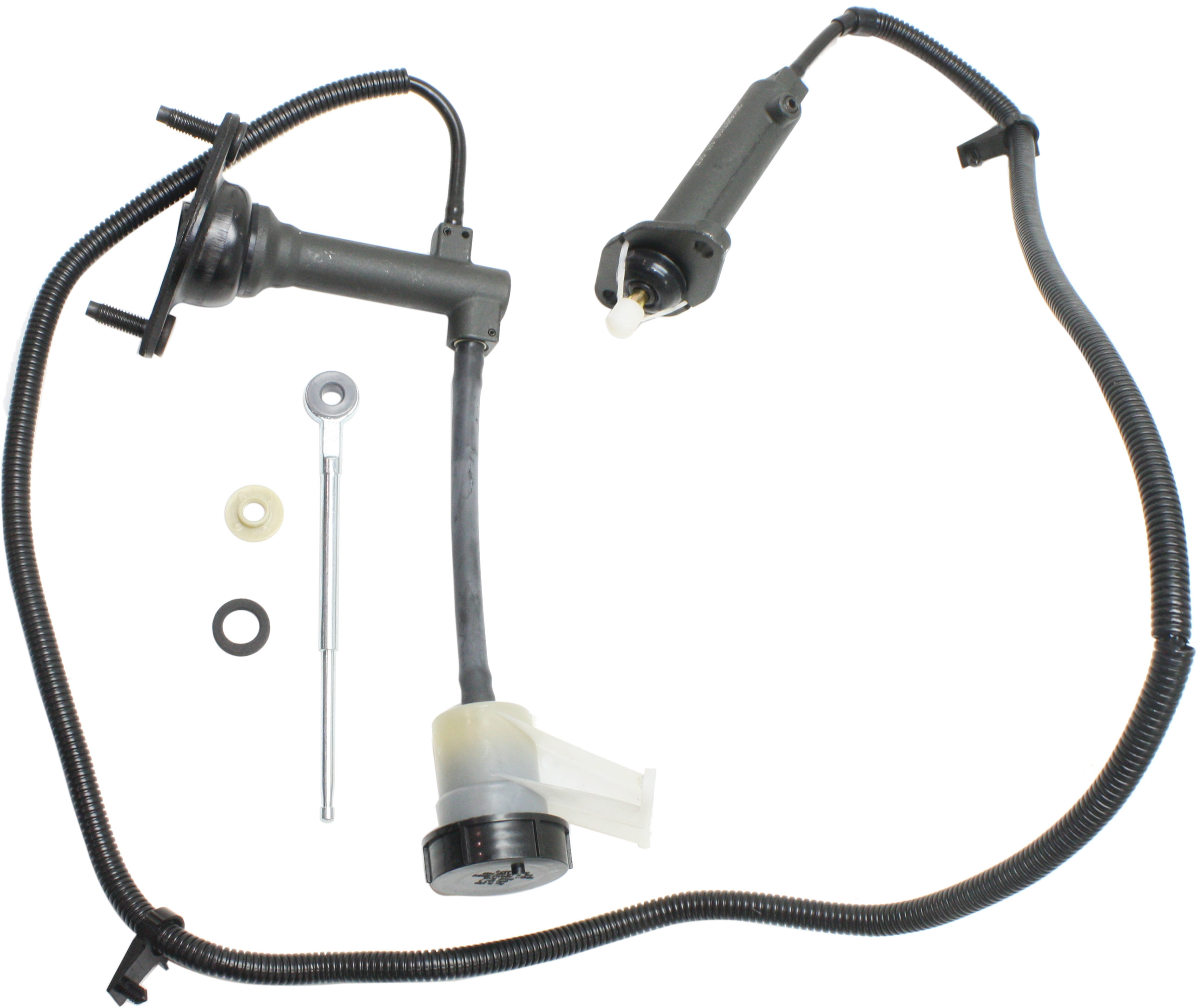 AM DODGE FULL SIZE P U 00-01 CLUTCH MASTER AND SLAVE CYLINDER ASSEMBLY SKU REPD316001 OEM 13667518-5015258AA 52107791AA