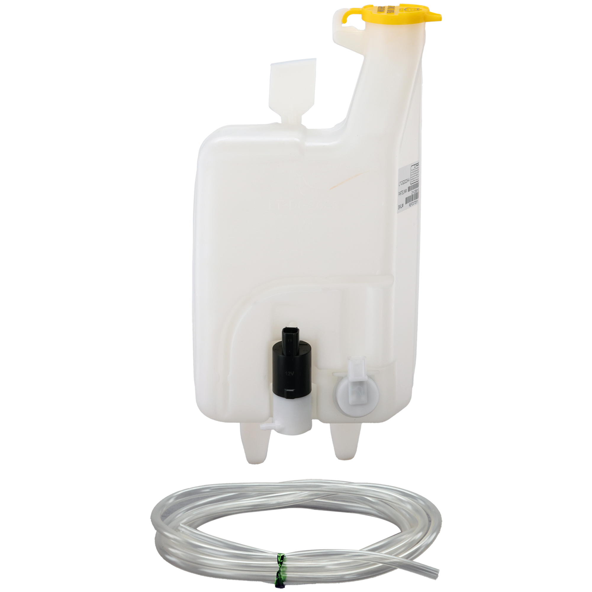 AM DODGE FULL SIZE P U 02-04 WASHER RESERVOIR Assy w Cap Pump and Sensor Gas New Body Style SKU REPD370511 Partslink CH1288180 OEM 55077354AA PFM