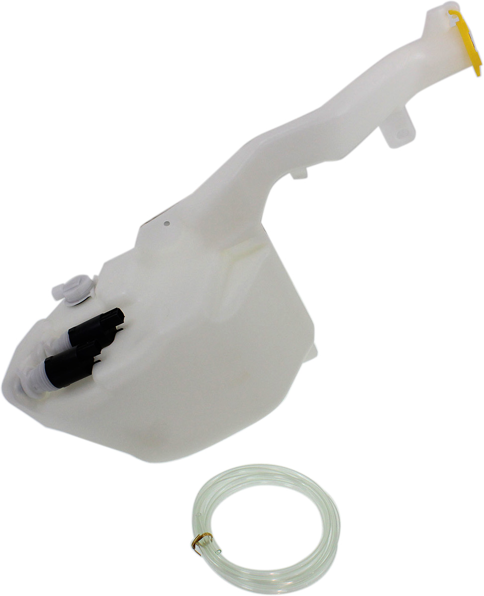 AM CARAVAN 01-03 WASHER RESERVOIR Assy w Dual Pump Cap and Sensor Hole SKU REPD370512 Partslink CH1288183 OEM 5019243AA PFM