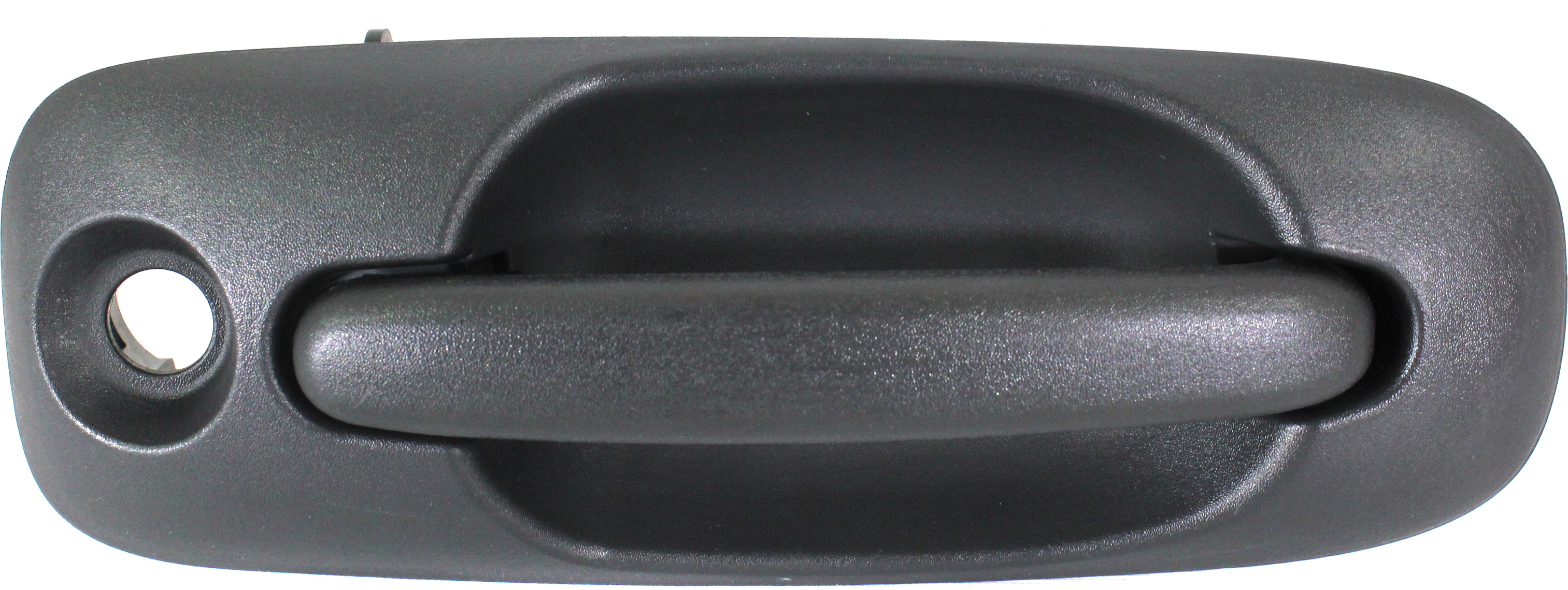 AM TOWN AND COUNTRY 01-07 FRONT EXTERIOR DOOR HANDLE RH Textured Black w Keyhole SKU REPD462171 Partslink CH1311123 OEM 4717512AC