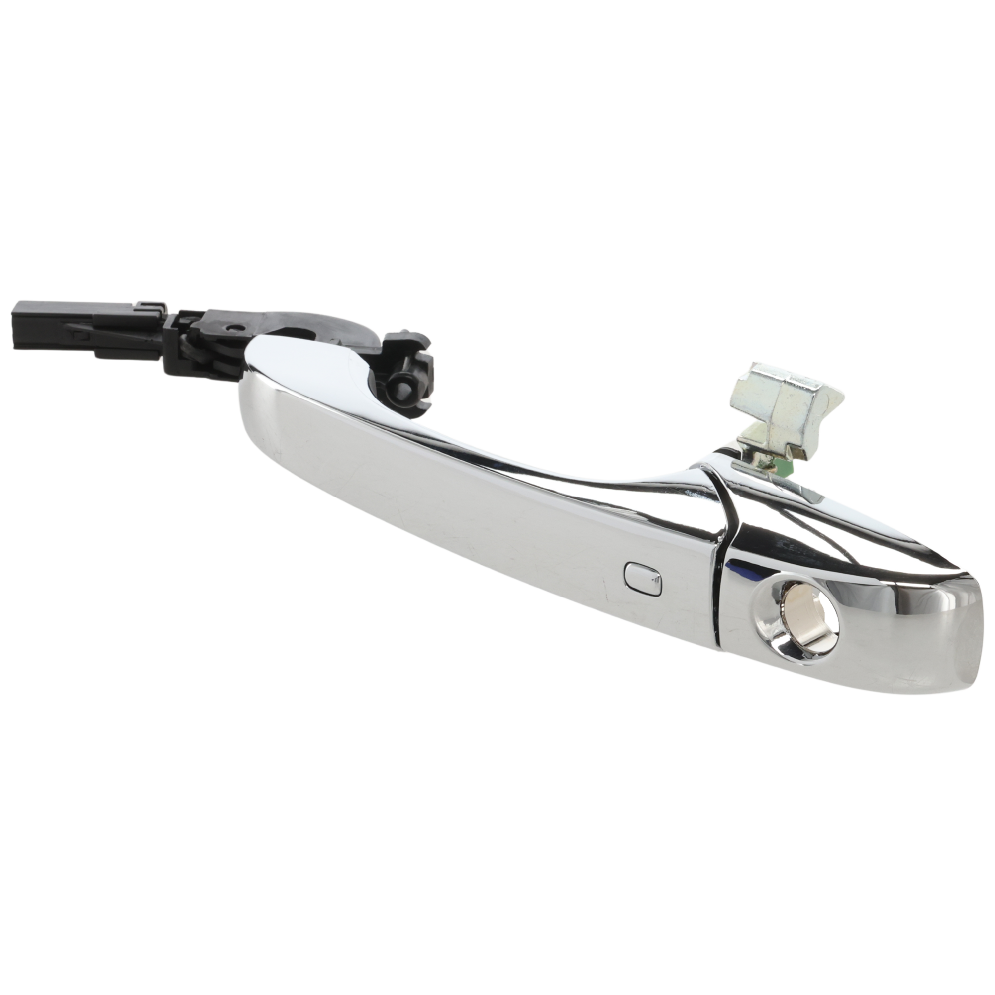 AM DURANGO 11-22 GRAND CHEROKEE 11-21 FRONT EXTERIOR DOOR HANDLE LH Chr w Keyhole and Keyless Entry SKU REPD462196 Partslink CH1310169 OEM 4589881AL 4589881AM