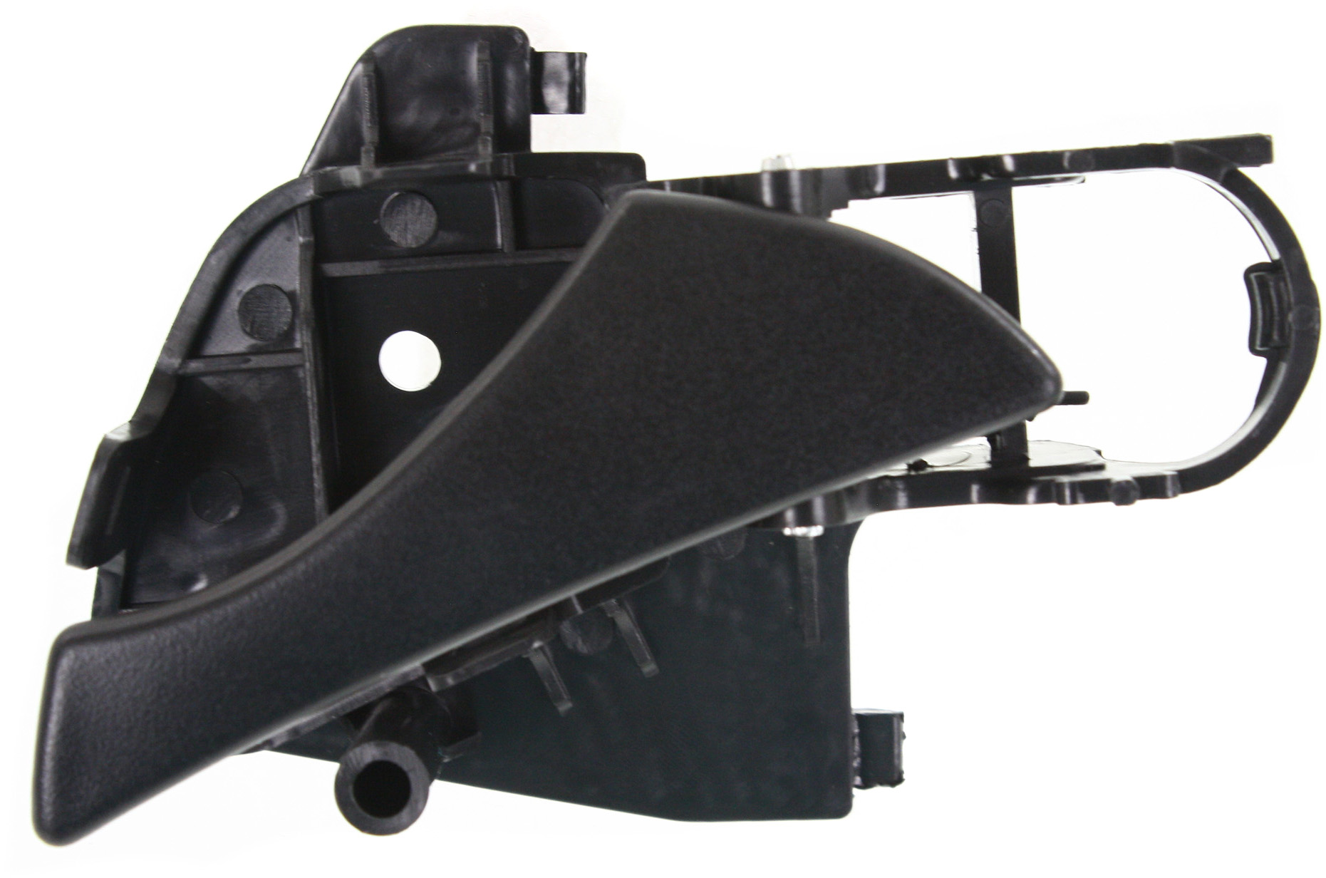 AM NUBIRA 99-02 FRONT INTERIOR DOOR HANDLE RH Textured Black Plastic SKU REPD462343 OEM 96484172