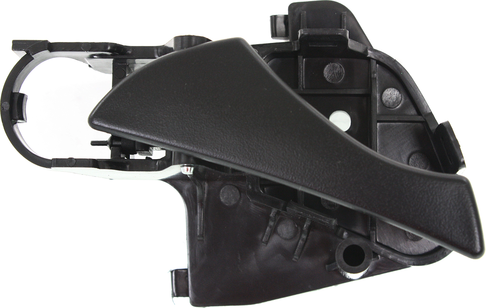 AM NUBIRA 99-02 FRONT INTERIOR DOOR HANDLE LH Textured Black Plastic SKU REPD462344 OEM 96484171