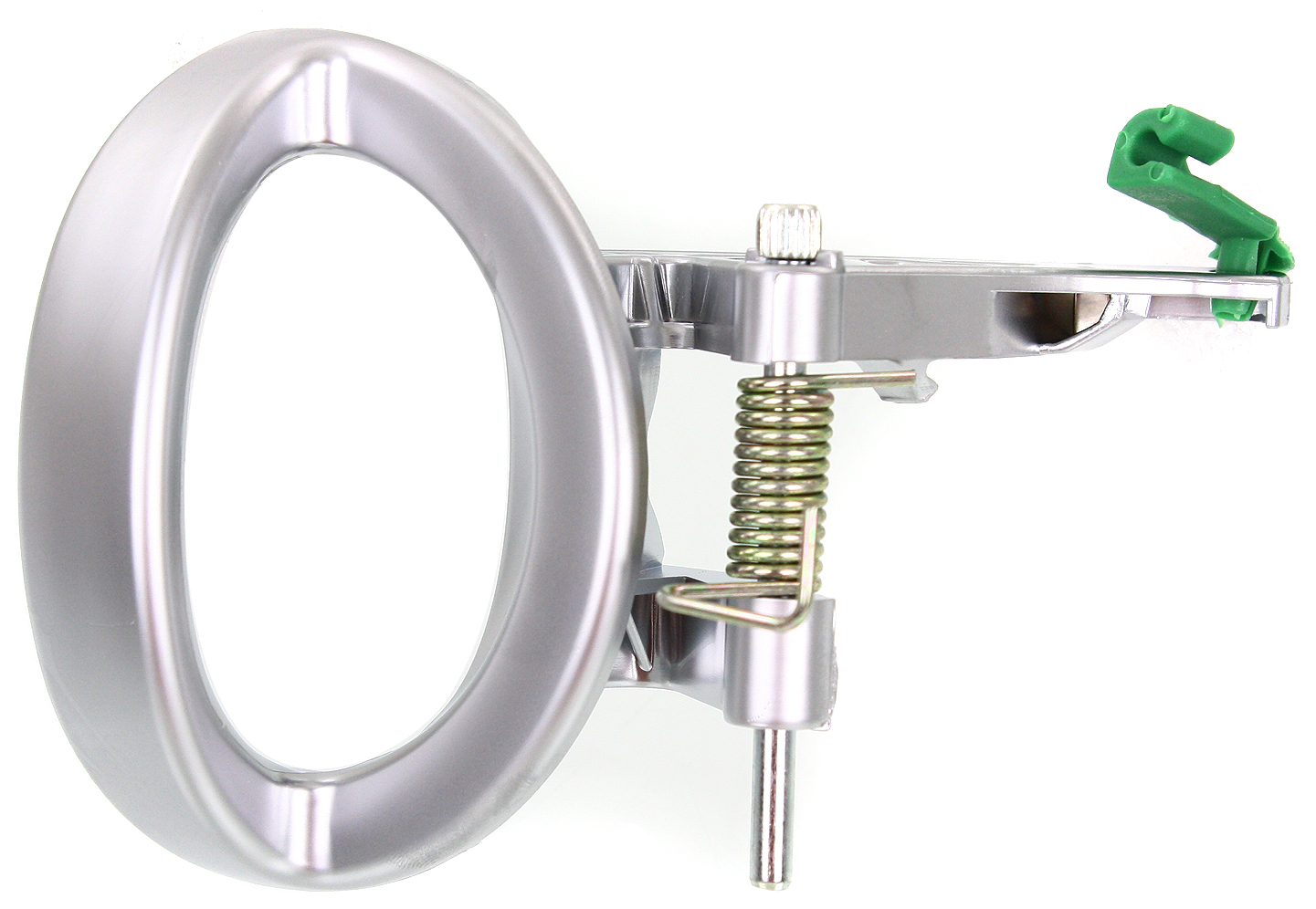 AM NITRO 07-11 FRONT INTERIOR DOOR HANDLE LH Satin Chrome Lever Only w Spring and Bolt Plastic =REAR SKU REPD462346 OEM 68004829AA