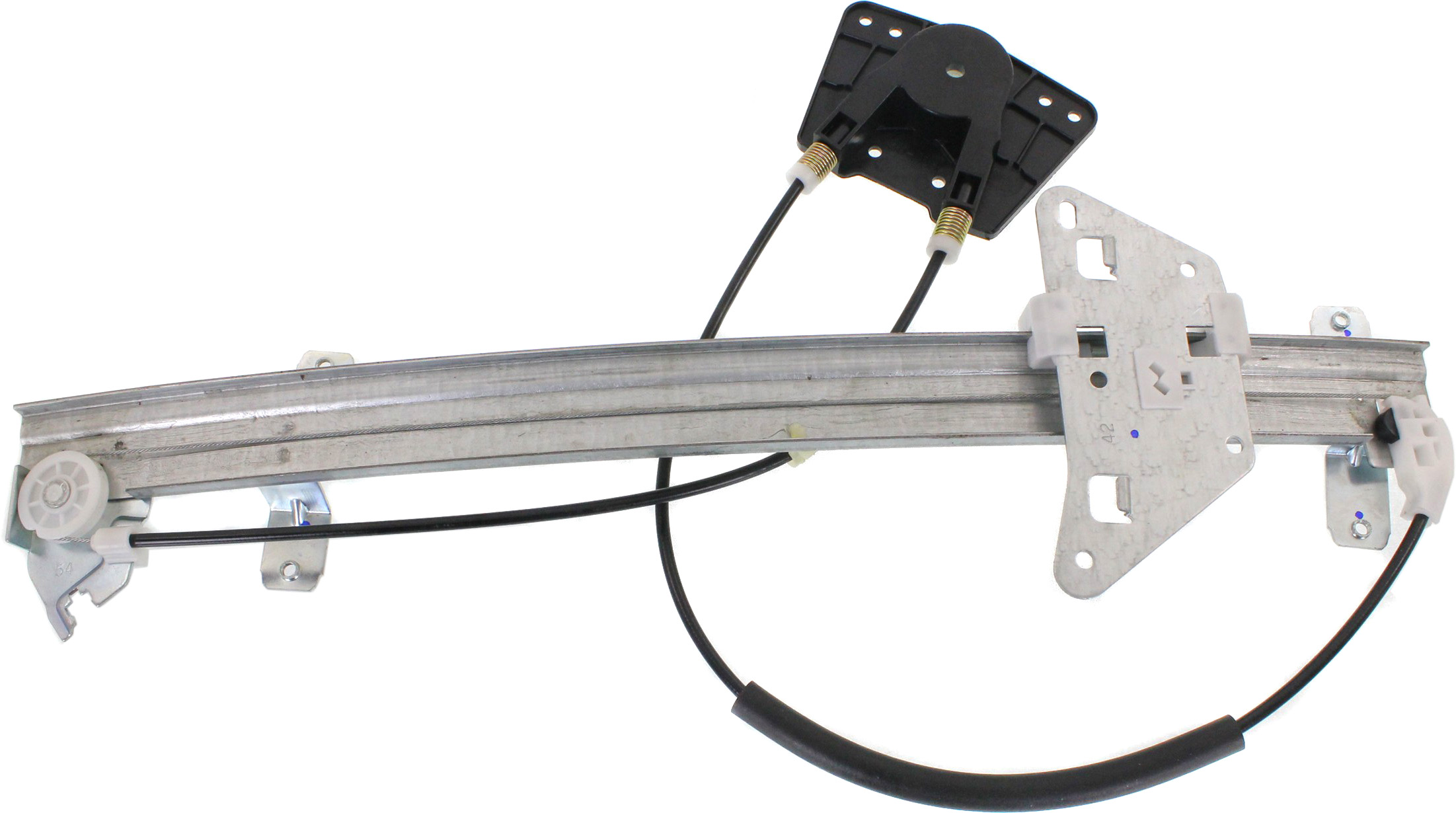AM DAKOTA 00-04 DURANGO 01-03 FRONT WINDOW REGULATOR RH Power w o Motor Dakota Model Quad Cab SKU REPD462909 Partslink CH1351175 OEM 55256418AN PFM