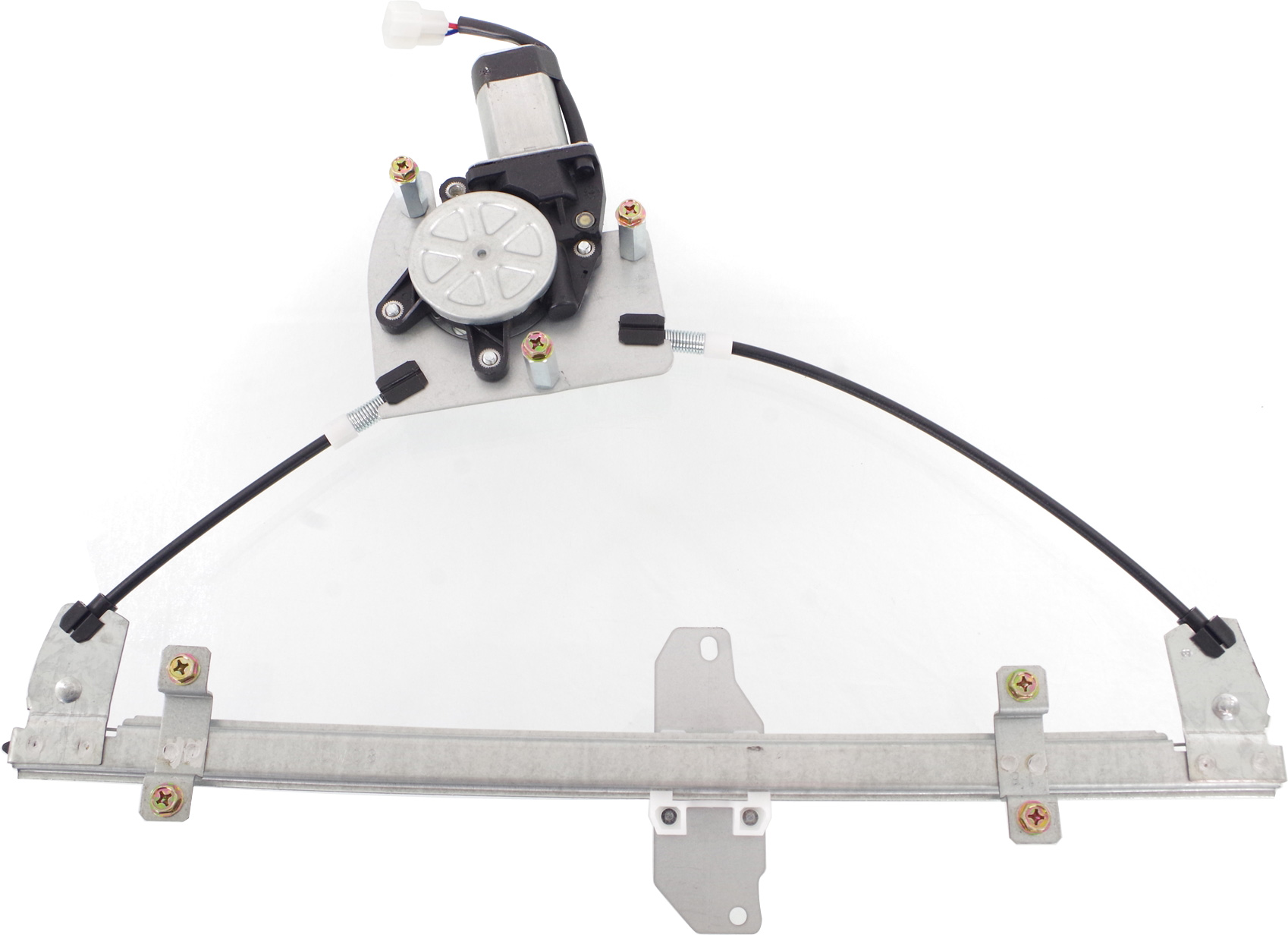 AM LANOS 98-02 FRONT WINDOW REGULATOR RH Power w Motor Sedan SKU REPD462925 Partslink DA1351101 OEM 96225384 PFM