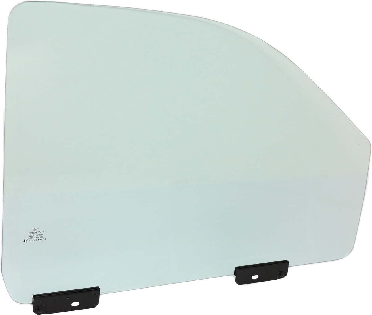 AM DODGE DAKOTA 97-03 FRONT DOOR GLASS RH Green Tint w Clips 2 Door SKU REPD480105 OEM 55112130AA DD09196GTYN DD10429