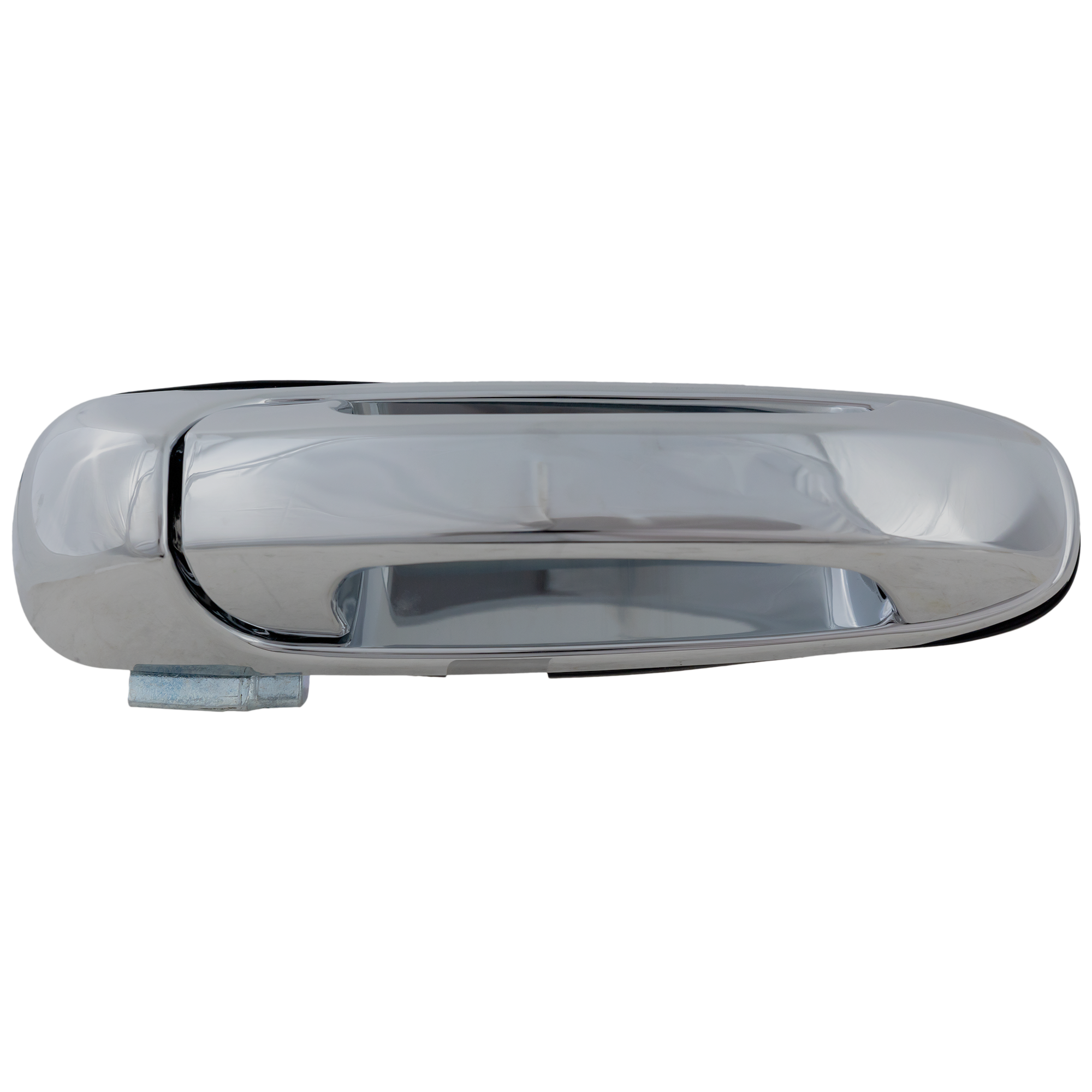 AM DODGE FULL SIZE P U 02-09 DAKOTA 05-11 REAR EXTERIOR DOOR HANDLE LH All Chrome SKU REPD491312C Partslink FDH010025 OEM 55275685AB PFM