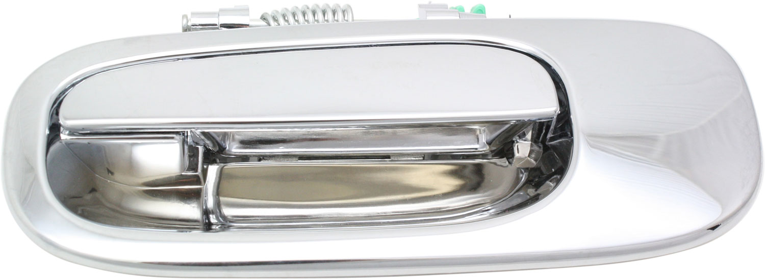 AM CHARGER 06-10 REAR EXTERIOR DOOR HANDLE LH All Chrome SKU REPD491320C Partslink FDH010081 OEM YS97AXRAD PFM
