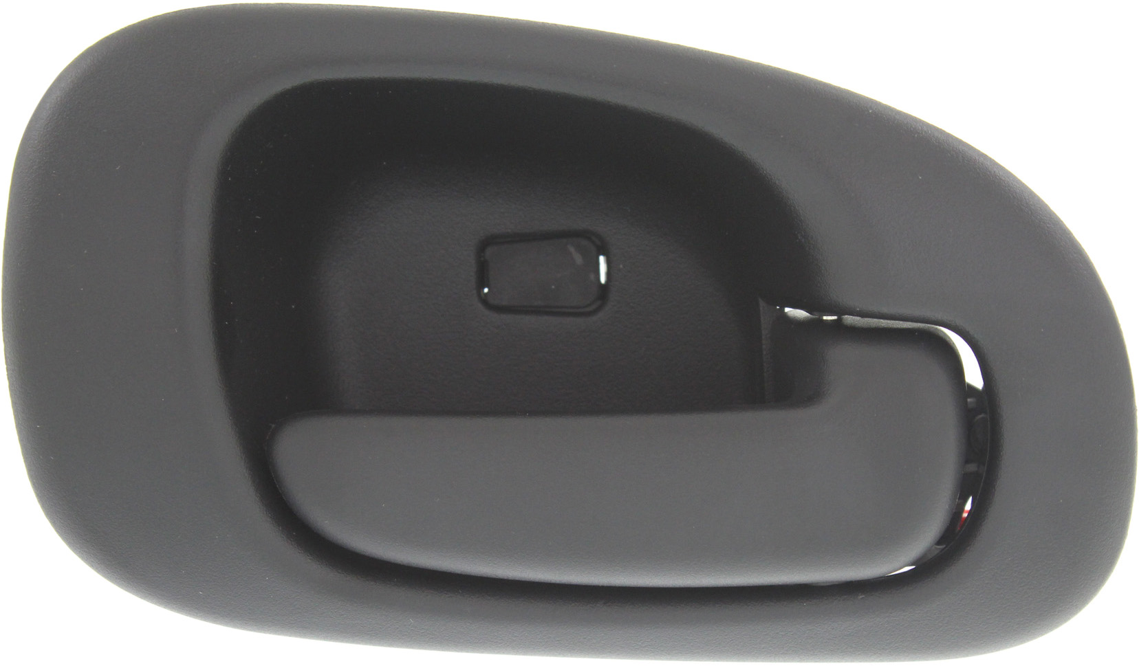 AM INTREPID 98-04 REAR INTERIOR DOOR HANDLE RH Textured Black Plastic w 5 Nuts SKU REPD491359