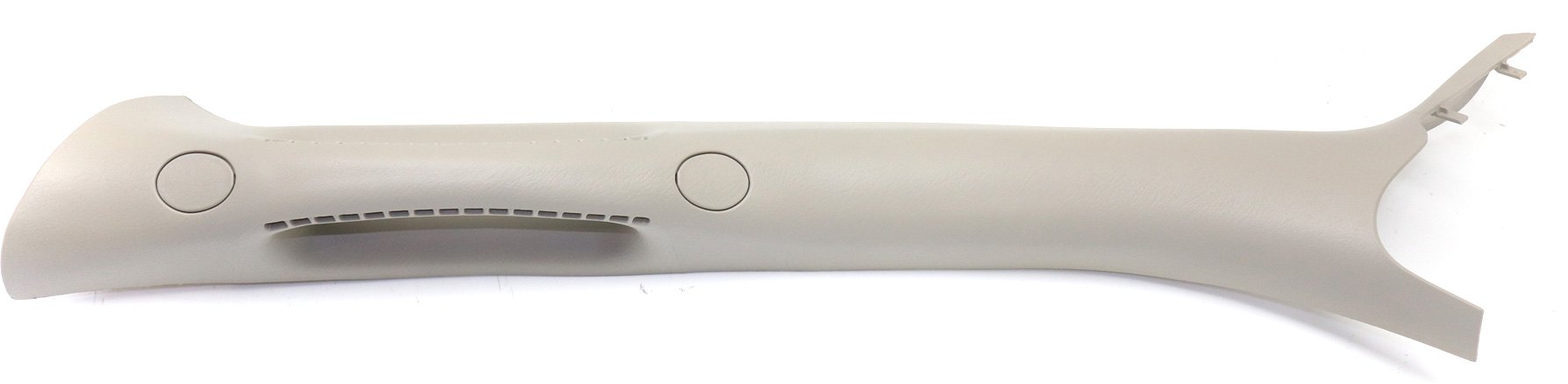 AM DODGE FULL SIZE P U 02-09 GRAB HANDLE Front LH A Pillar Trim Moulding Khaki Beige Taupe Plastic SKU REPD508504 OEM 1TE75TL2AA