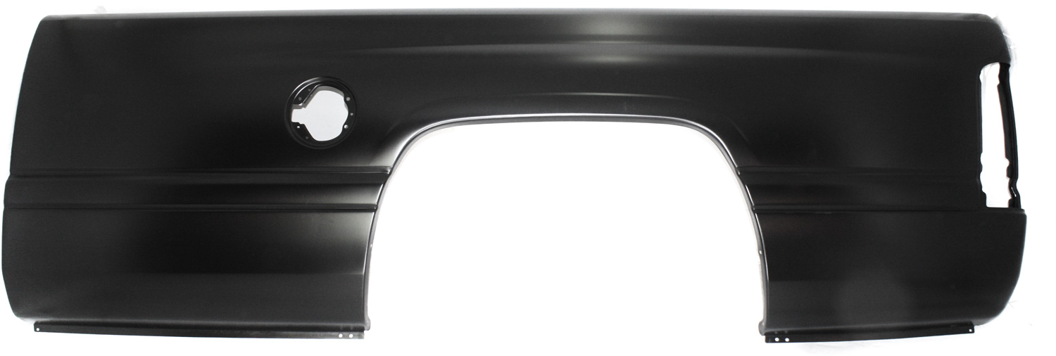 AM RAM 1500-94-01 RAM 2500-3500-94-02 REAR TRUCK BEDSIDE PANEL LH Outer Panel Primed 8 ft. Bed Single Rear Wheels SKU REPD552106 Partslink CH1756102 OEM 4856381