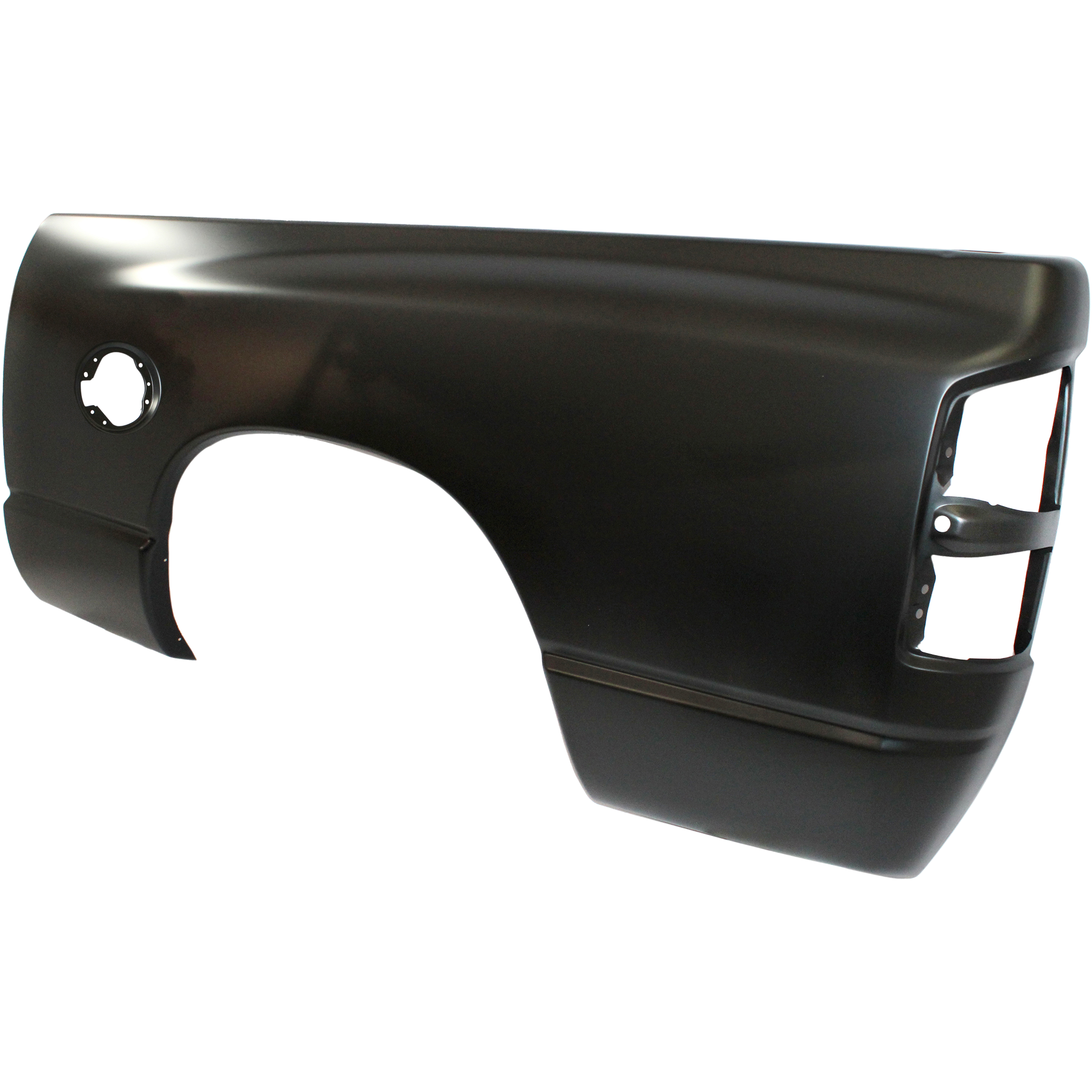 AM RAM 1500-02-09 RAM 2500-3500-03-09 REAR TRUCK BEDSIDE PANEL LH Outer Panel Primed 6 ft. Bed SKU REPD552112 Partslink CH1756110 OEM 55275523AC