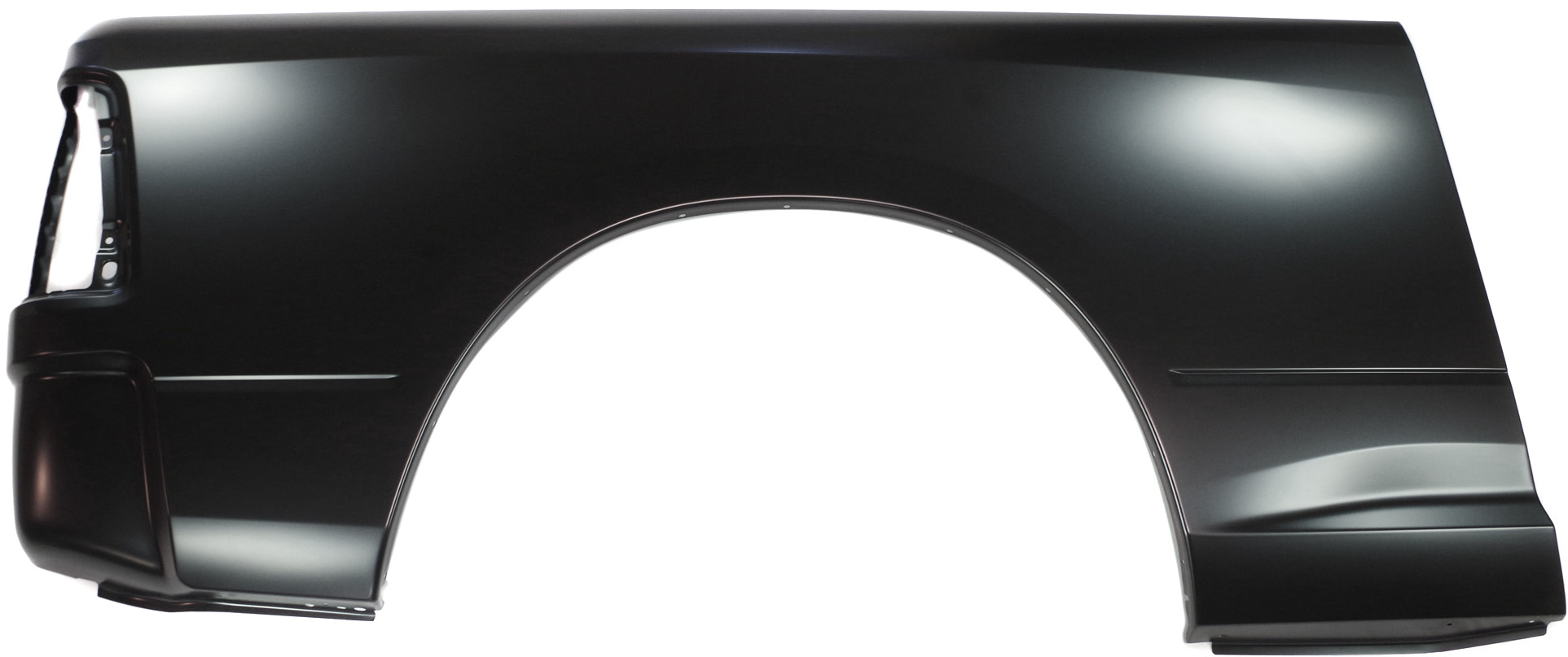 AM RAM 1500-09-18-2500-3500-11-18 REAR TRUCK BEDSIDE PANEL RH Outer Side Panel Primed w o RAM Box Cargo System 6 ft Bed 1500 Regular Crew Quad Cab Includes 19-22 RAM 1500 Classic CAPA SKU REPD552115Q Partslink CH1757111C OEM 68146556AA
