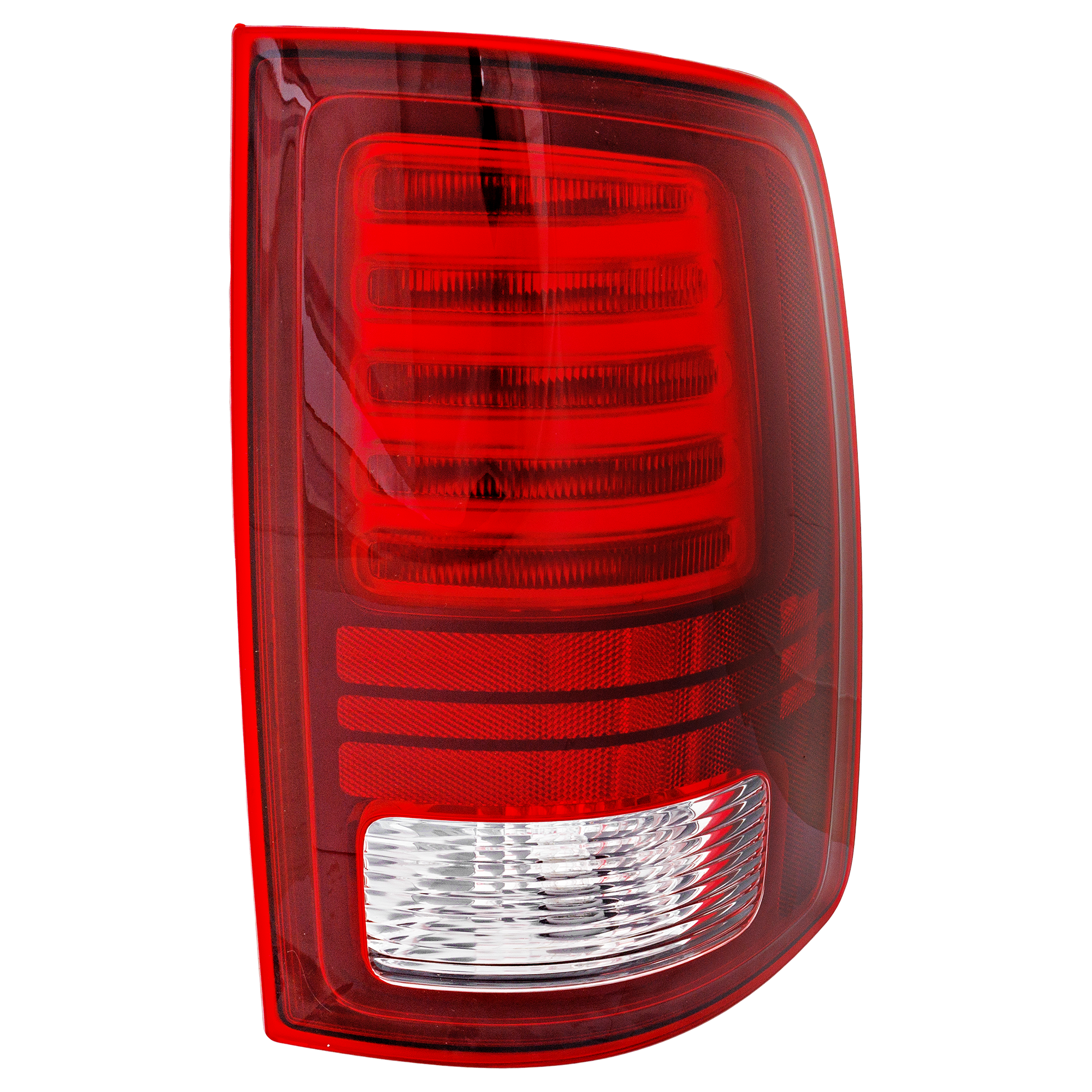 AM RAM 1500-13-18-2500-3500-14-18 TAIL LAMP RH Assembly Premium Type Black Interior Includes 19-23-1500 Classic CAPA SKU REPD730145Q Partslink CH2801202C OEM 68093080AC
