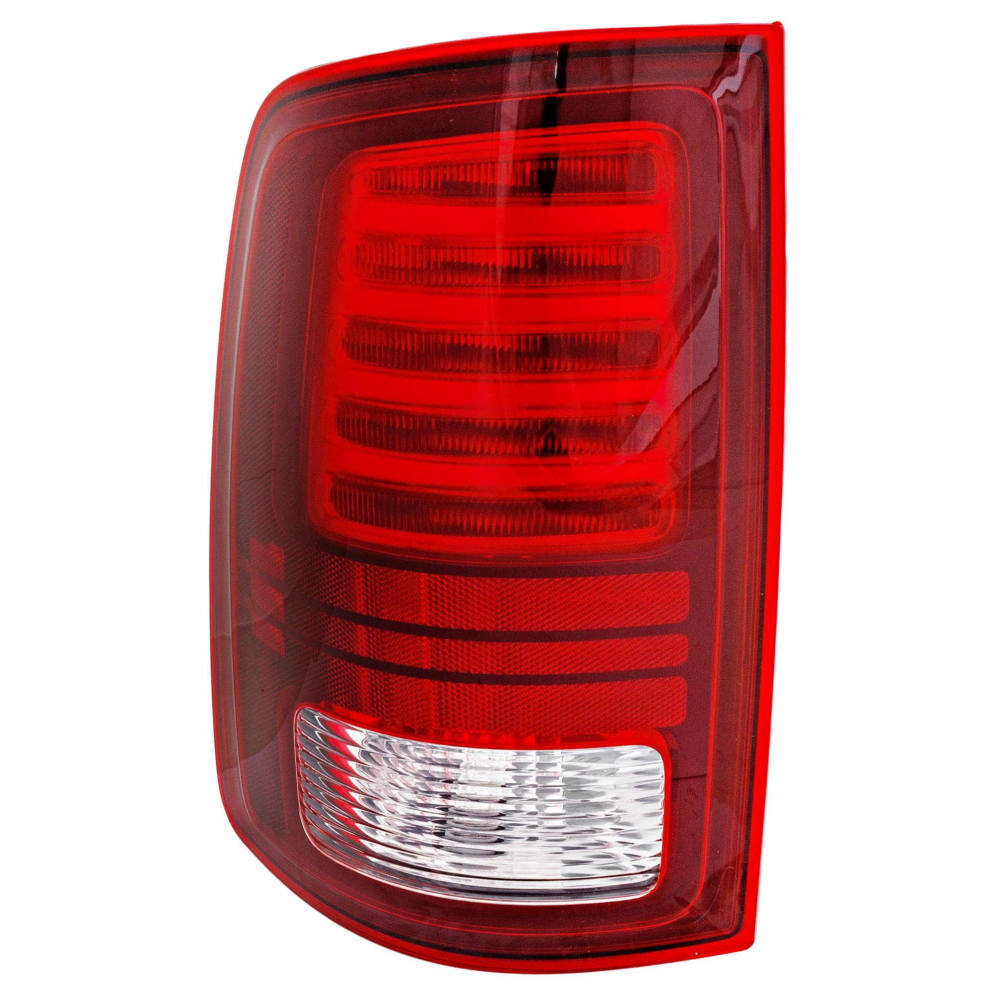 AM RAM 1500-13-18-2500-3500-14-18 TAIL LAMP LH Assembly Premium Type Black Interior Includes 19-23-1500 Classic CAPA SKU REPD730146Q Partslink CH2800202C OEM 68093081AC