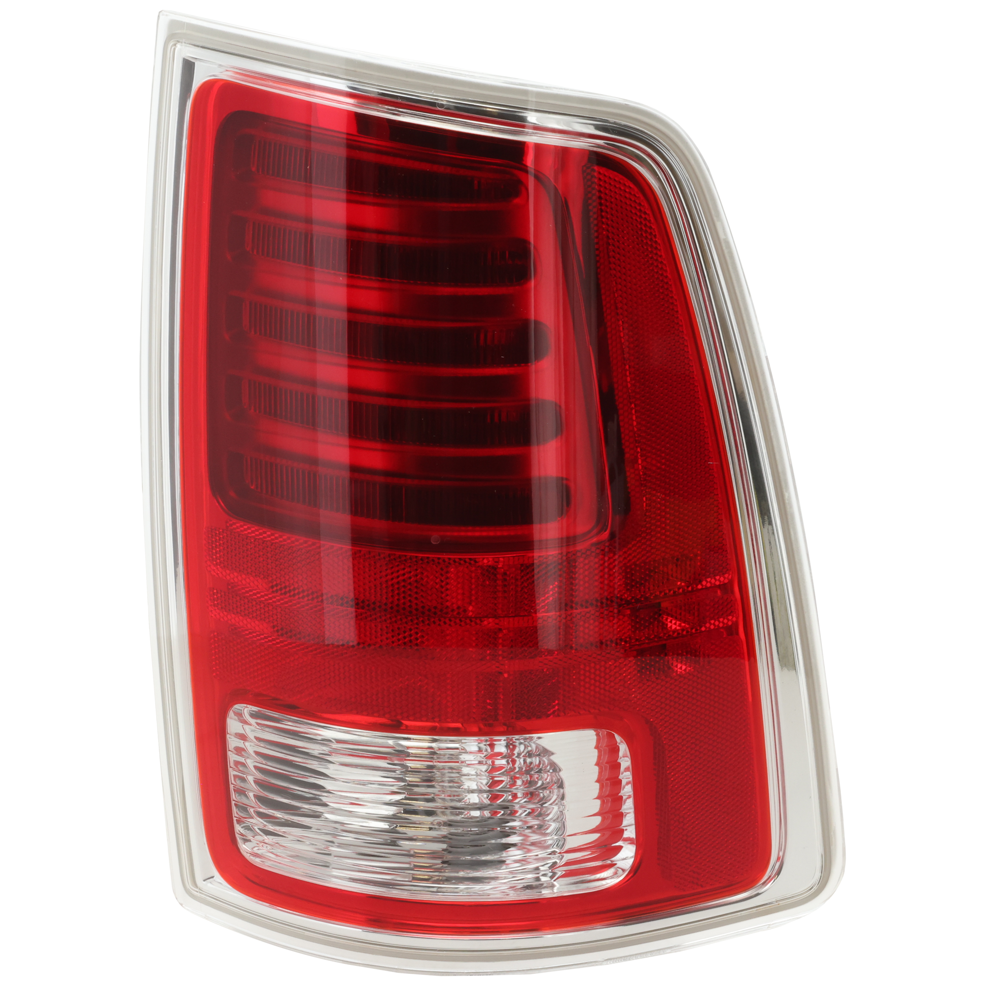 AM RAM 1500-2500-3500-13-18 TAIL LAMP RH Assembly LED Premium Type Chrome Interior Includes 19-22-1500 Classic SKU REPD730147 Partslink CH2801203 OEM 68093078AC