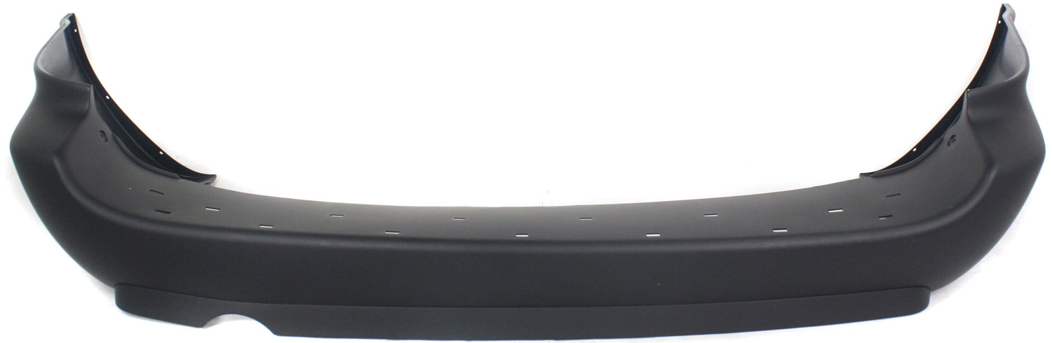 AM GRAND CARAVAN 05-07 REAR BUMPER COVER Primed w o Rear Obj Snsr Holes w Single Exh Hole and Blk Trim w o Chr Mldg w Stow and Go Seat SKU REPD760109P Partslink CH1100316 OEM 5139122AB