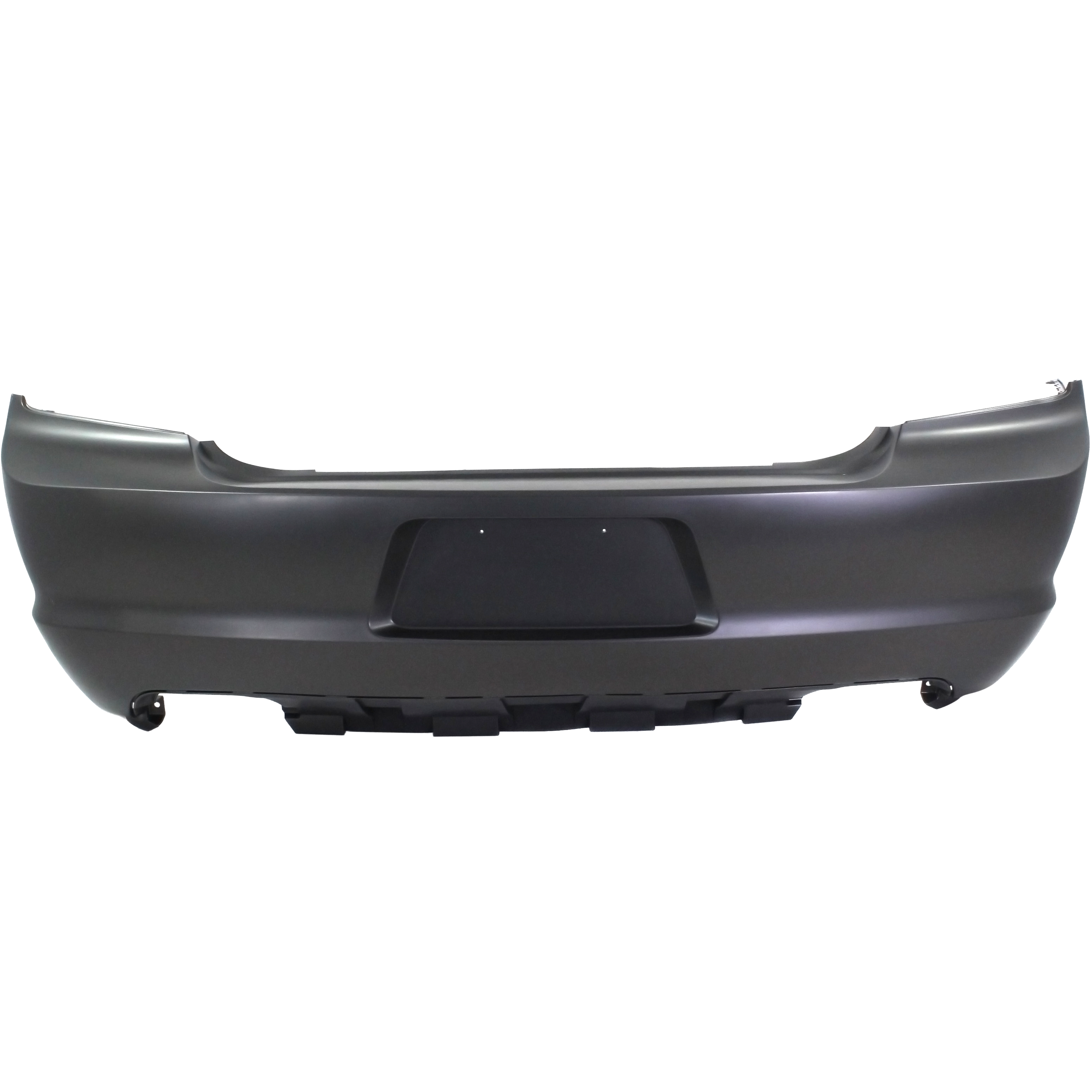 AM CHARGER 11-14 REAR BUMPER COVER Primed w o Parking Aid Sensor Holes Exc. SRT8 Model CAPA SKU REPD760130PQ