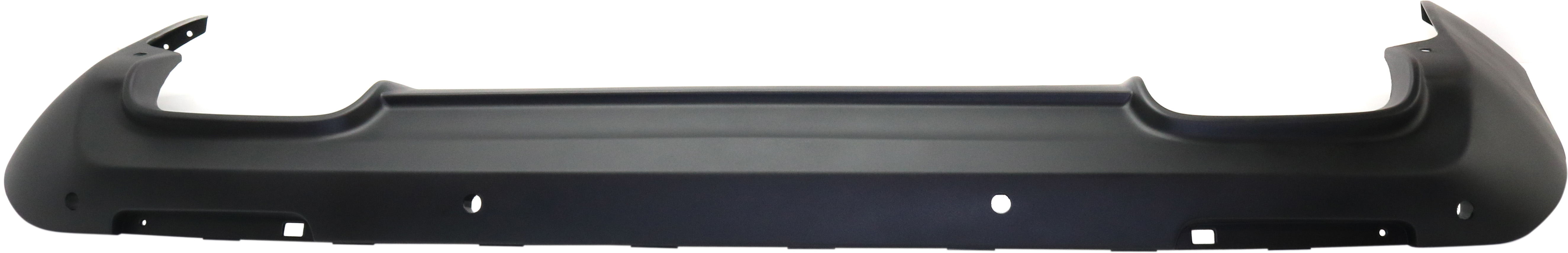 AM CHALLENGER 15-23 REAR BUMPER COVER Lower Textured w Parking Aid Sensor Holes 5.7L 6.2L 6.4L Eng. CAPA SKU REPD760133Q Partslink CH1195120C OEM 68260010AC
