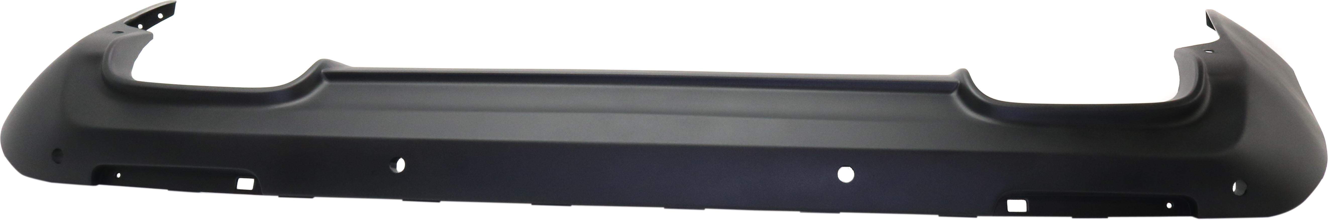 AM CHALLENGER 15-23 REAR BUMPER COVER Lower Textured w Parking Aid Sensor Holes 5.7L 6.2L 6.4L Eng. SKU REPD760133 Partslink CH1195120 OEM 68260010AC