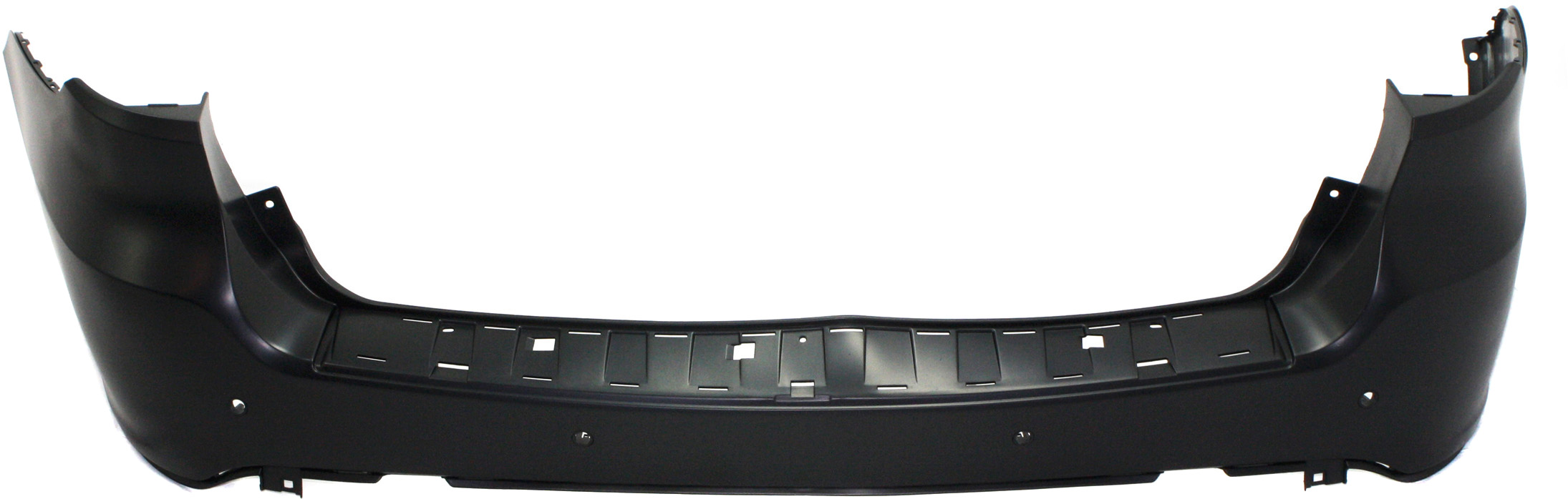 AM DURANGO 11-13 REAR BUMPER COVER Primed w Blind Spot Sensor Holes w Parking Aid Sensor Holes SKU REPD760152P Partslink CH1100960 OEM 68092095AA