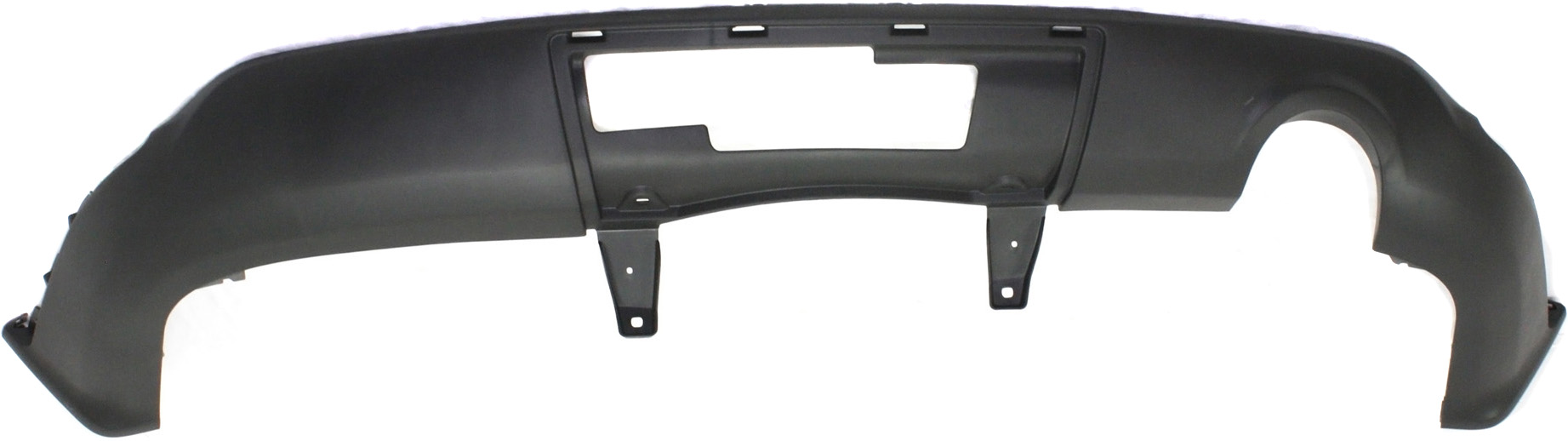 AM DURANGO 14-24 REAR LOWER VALANCE Fascia Textured Citadel GT Limited R T SXT Models w Single Exhaust Hole CAPA SKU REPD760154Q Partslink CH1195111C OEM 68260787AA