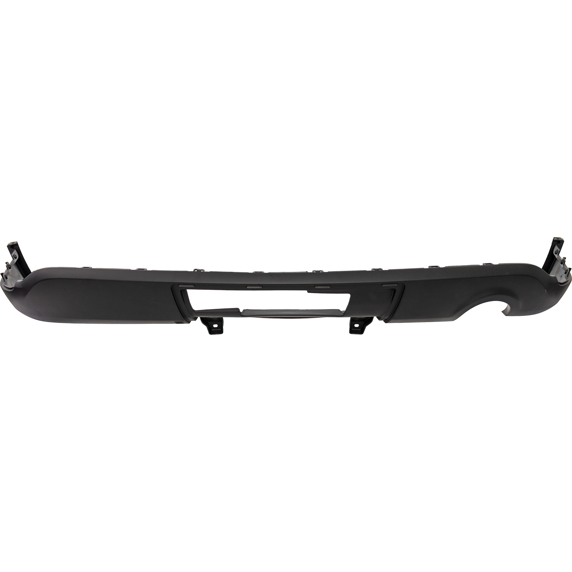 AM DURANGO 14-24 REAR LOWER VALANCE Fascia Textured Citadel GT Limited R T SXT Models w Single Exhaust Hole SKU REPD760154 Partslink CH1195111 OEM 68260787AA