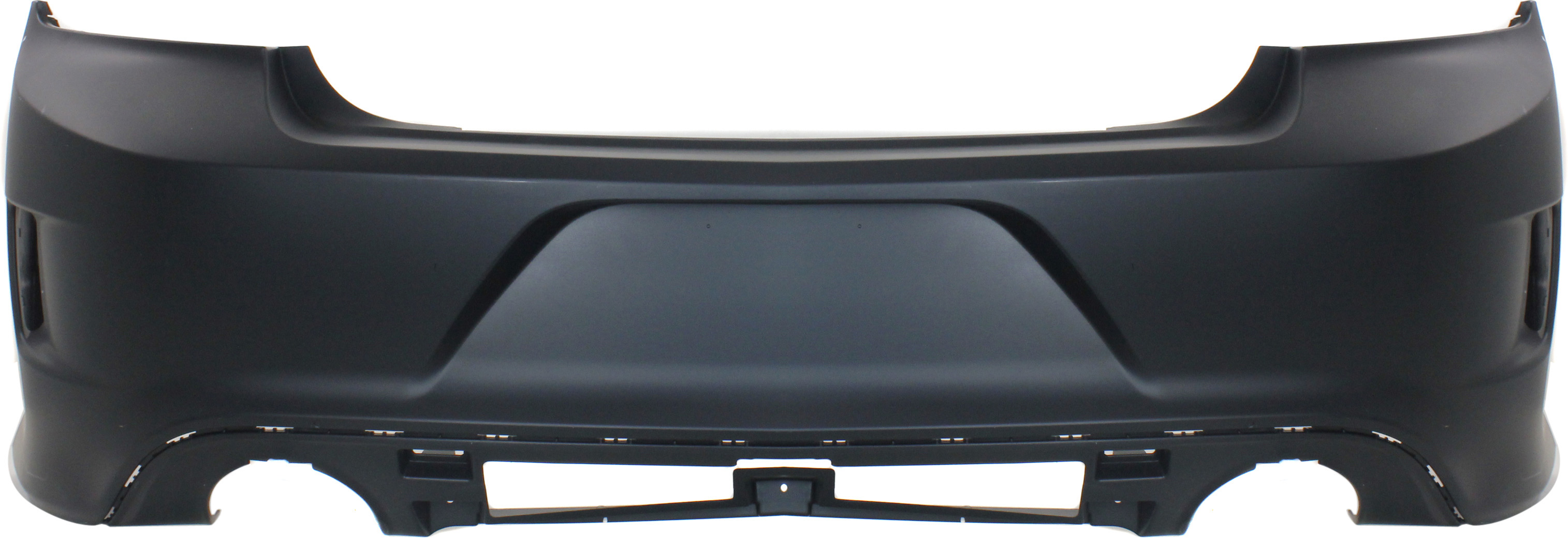 AM CHARGER 15-20 REAR BUMPER COVER Primed Daytona R T 392 R T Scat Pack SRT Models w o Blind Spot Sensor Holes Park Assist Sensor Holes and Wide Body Option SKU REPD760158P Partslink CH1100A09 OEM 5PP51TZZAD