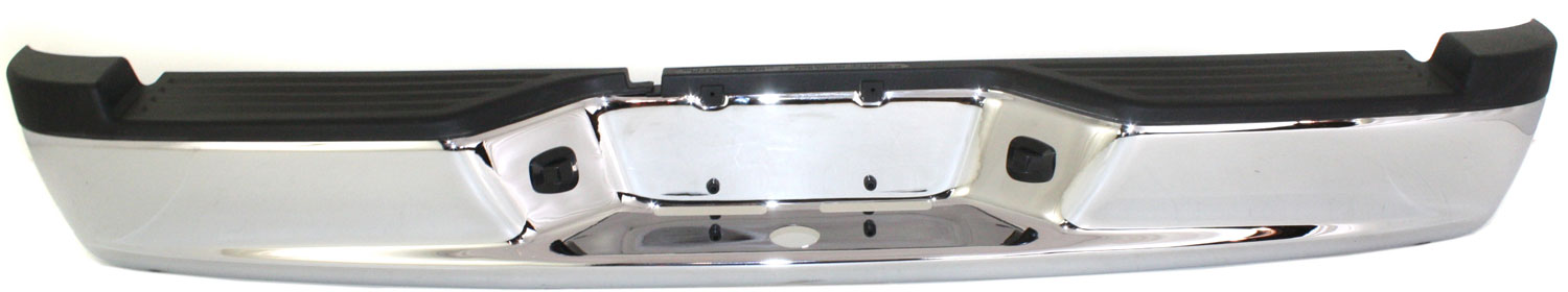 AM DAKOTA 05-11 STEP BUMPER FACE BAR AND PAD w Pad Provision w o Mounting Bracket Chrome All Cab Types SKU REPD760701 Partslink CH1103113 OEM 55077653AE