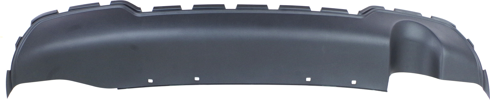 AM AVENGER 11-14 REAR LOWER VALANCE Lower Bumper Cover Textured w Single Exhaust Holes SKU REPD764303 Partslink CH1195106 OEM 68081866AB