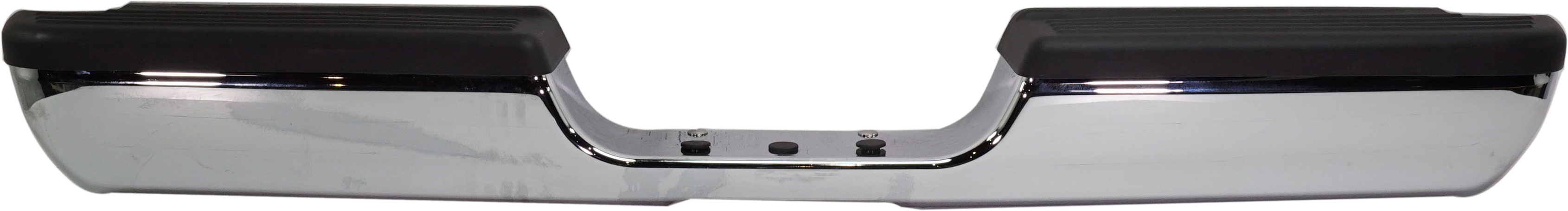 AM RAM 1500-94-01-2500-3500-94-02 STEP BUMPER FACE BAR AND PAD w Pad Provision w o Mounting Bracket Chrome Fleetside SKU REPD823702 Partslink CH1102328 OEM 82401316