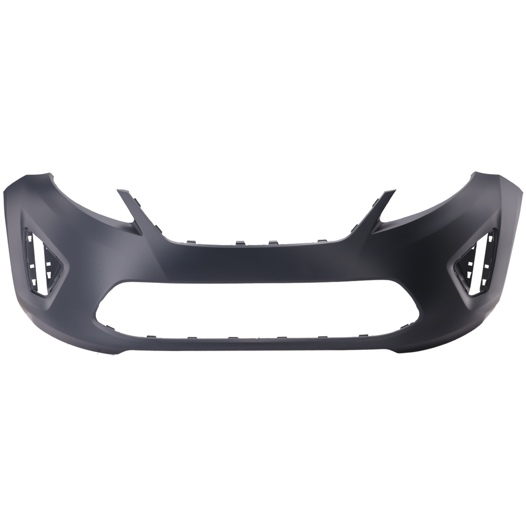 AM FIESTA 11-13 FRONT BUMPER COVER Primed Hatchback Sedan SKU REPF010332 Partslink FO1000662 OEM AE8Z17D957AAPTM