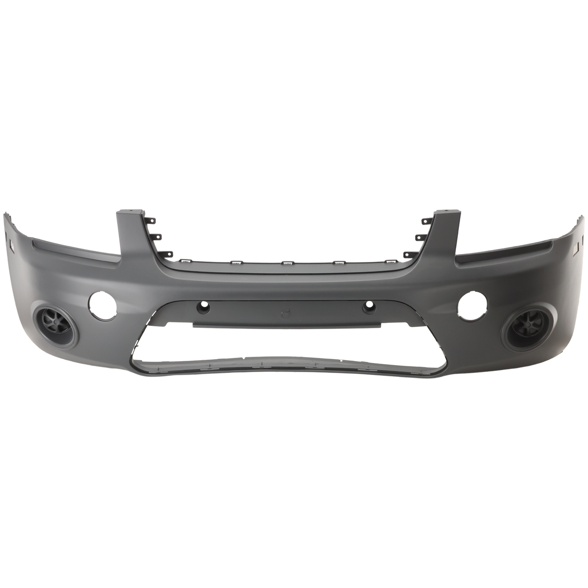 AM TRANSIT CONNECT 10-13 FRONT BUMPER COVER Textured Dark Gray CAPA SKU REPF010376Q Partslink FO1000661C OEM 9T1Z17D957EB