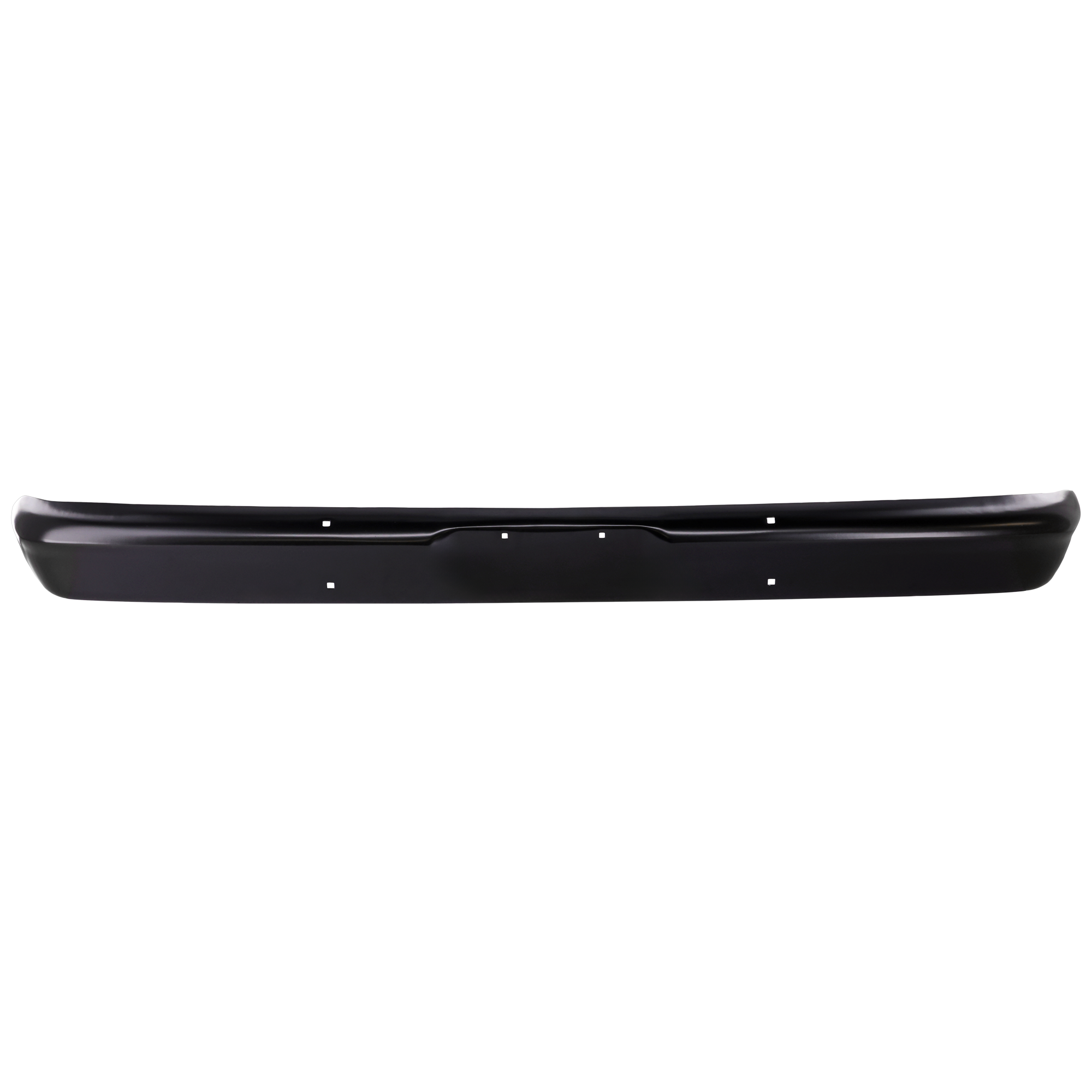 AM F SERIES 64-77 FRONT BUMPER Face Bar Black w o Impact Strip SKU REPF010503P Partslink FO1002101 OEM C4TZ17757C