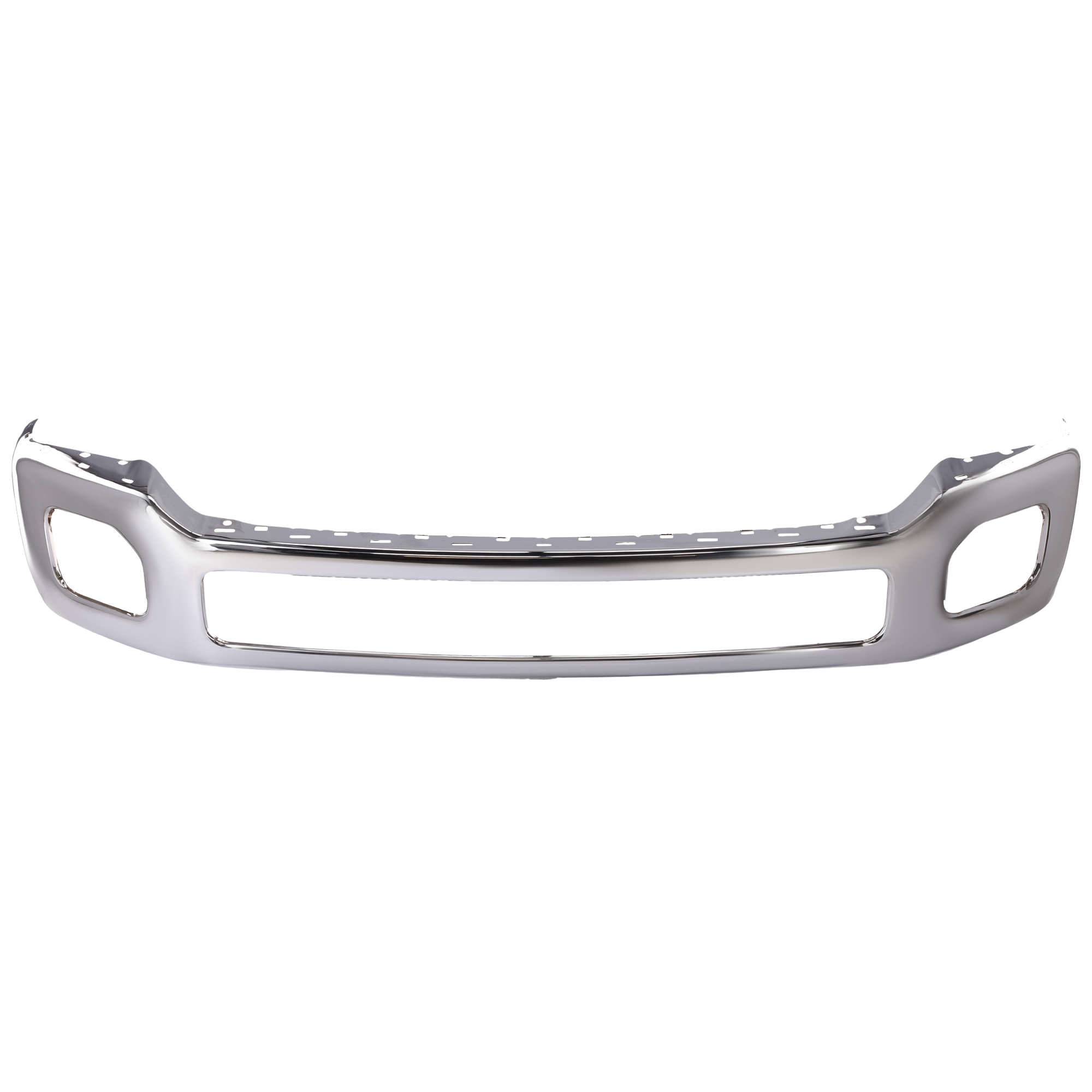 AM F SERIES SUPER DUTY 11-16 FRONT BUMPER Chrome F450 w o Bumper End Caps CAPA SKU REPF010916Q Partslink FO1002416C OEM BC3Z17757B