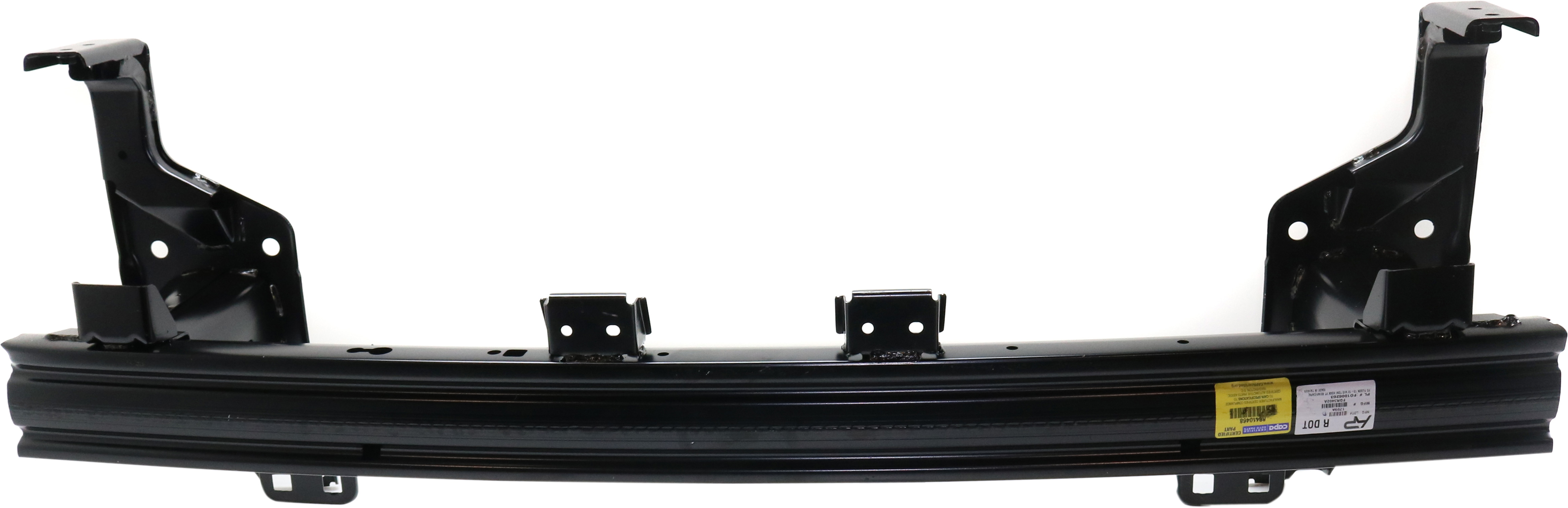 AM FUSION 13-16 FRONT REINFORCEMENT Impact Bar w o Tow Hook Holes CAPA SKU REPF012528Q Partslink FO1006263C OEM DG9Z17757A