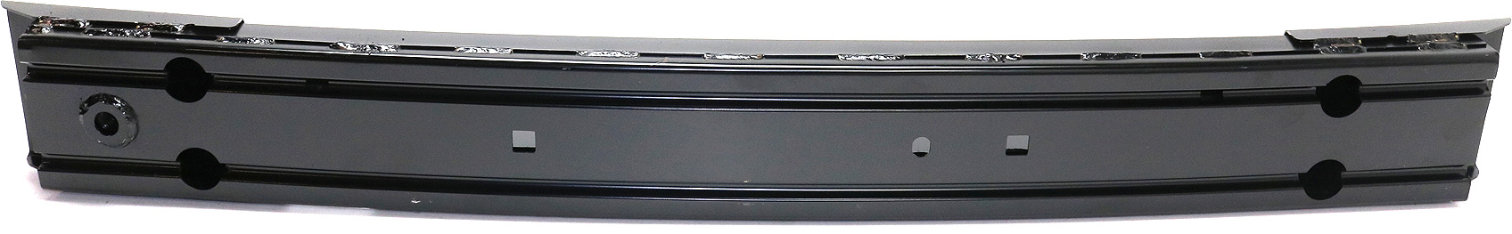 AM MUSTANG 15-18 FRONT REINFORCEMENT Impact Bar Steel w Tow Hook Hole Exc. Shelby Models SKU REPF012535 Partslink FO1006268 OEM FR3Z17757B