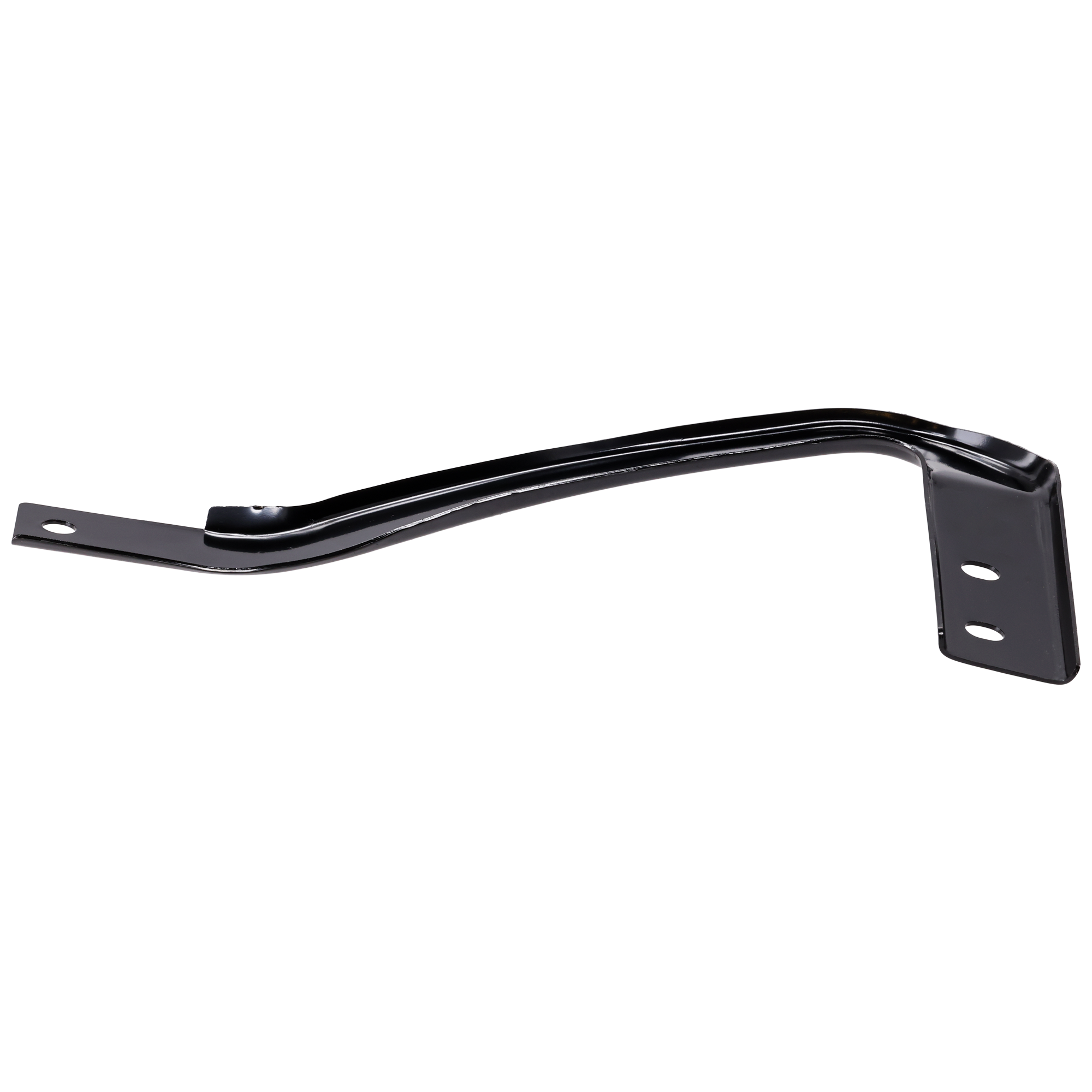 AM F 150-09-14 FRONT BUMPER BRACKET RH Outer Mounting Steel SKU REPF013109 Partslink FO1067178 OEM 9L3Z17754A