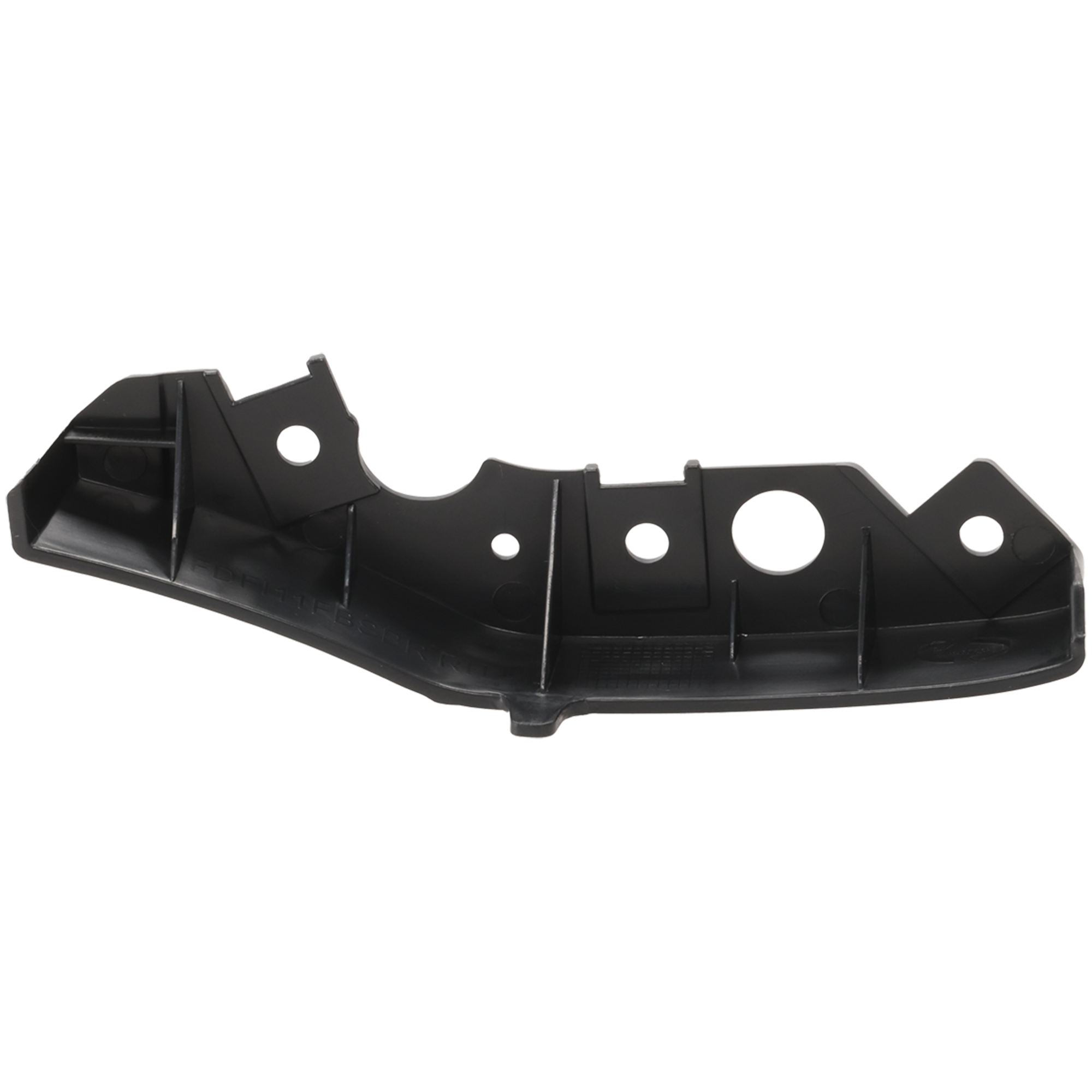 AM FIESTA 11-19 FRONT BUMPER BRACKET RH Plastic HB w or w o Body Kit Sdn SKU REPF013157 Partslink FO1043128 OEM AE8Z17E856A