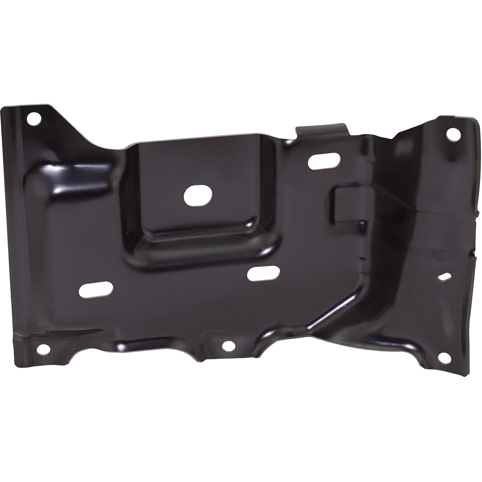 AM F 150-15-20 FRONT BUMPER BRACKET LH Mounting Steel Raptor Model 18-20 CAPA SKU REPF013172Q Partslink FO1066194C OEM FL3Z17B985B FL3Z17B985A