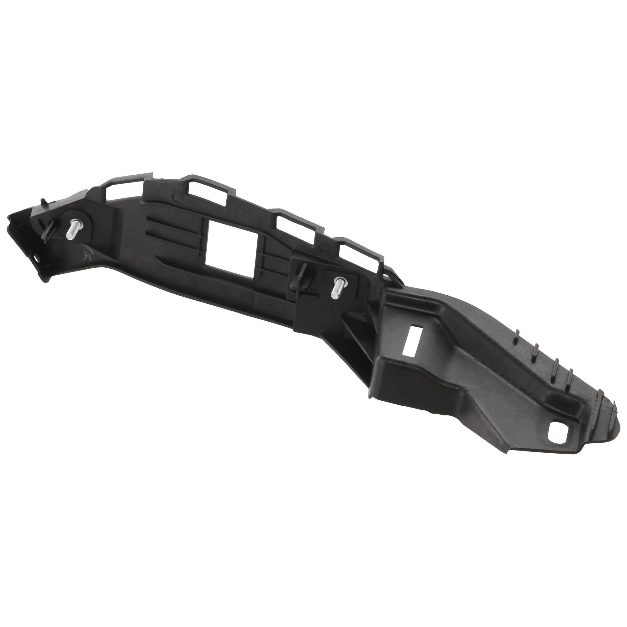 AM FOCUS 08-11 FRONT BUMPER BRACKET LH Side Cover Reinforcement Plastic w Fiberglass Cpe Sdn SKU REPF013180 Partslink FO1032102 OEM 8S4Z17C947B