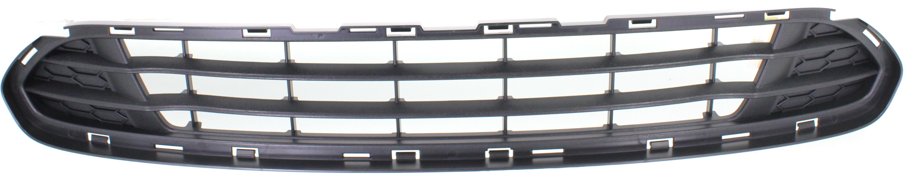 AM FUSION 10-12 FRONT BUMPER GRILLE Textured Gray Sport Model w Appearance Package CAPA SKU REPF015303Q Partslink FO1036127C OEM AE5Z8200DA